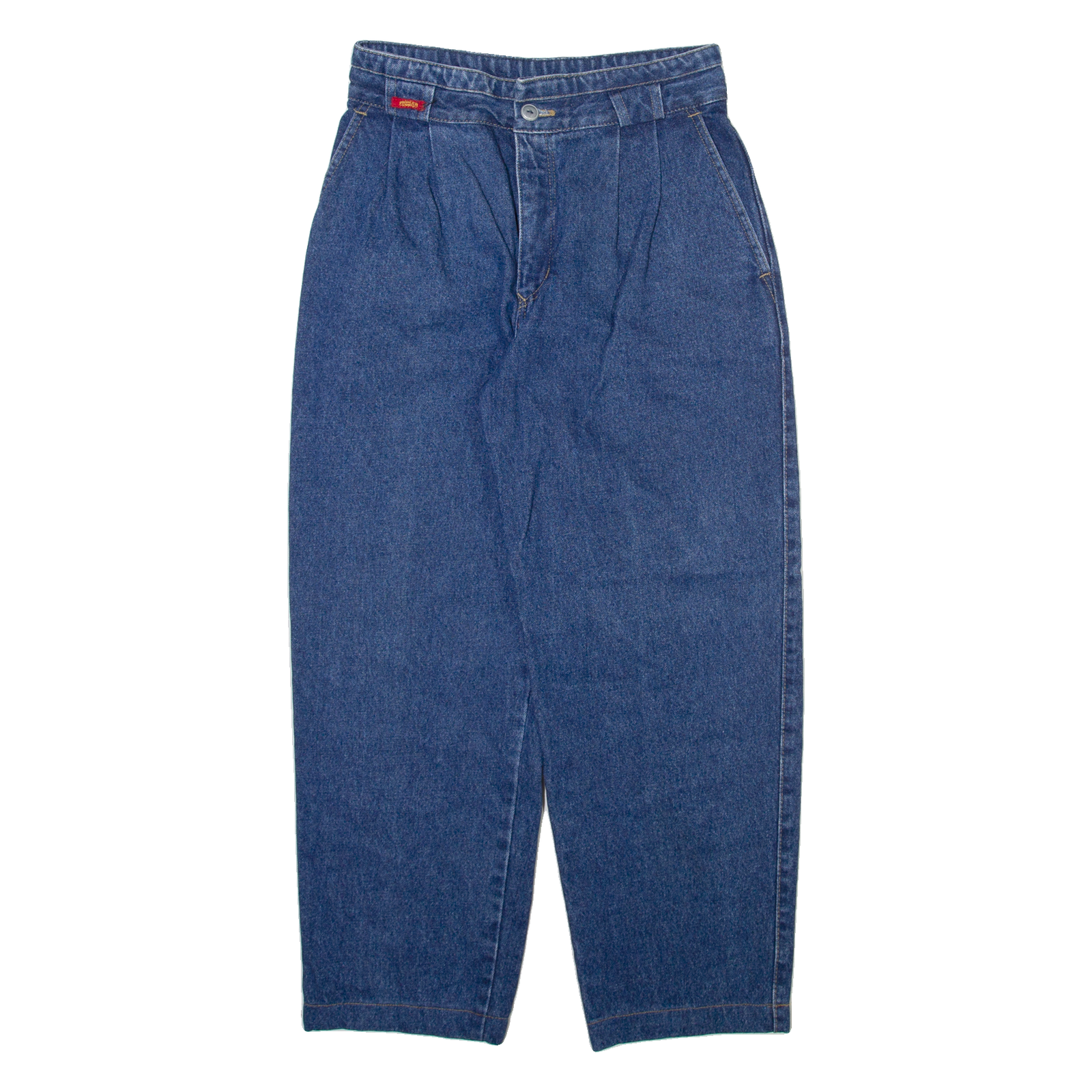 PIONEER Womens Jeans Blue Relaxed Tapered W26 L26 Refurbished - N/A refurbished available on Cerqular