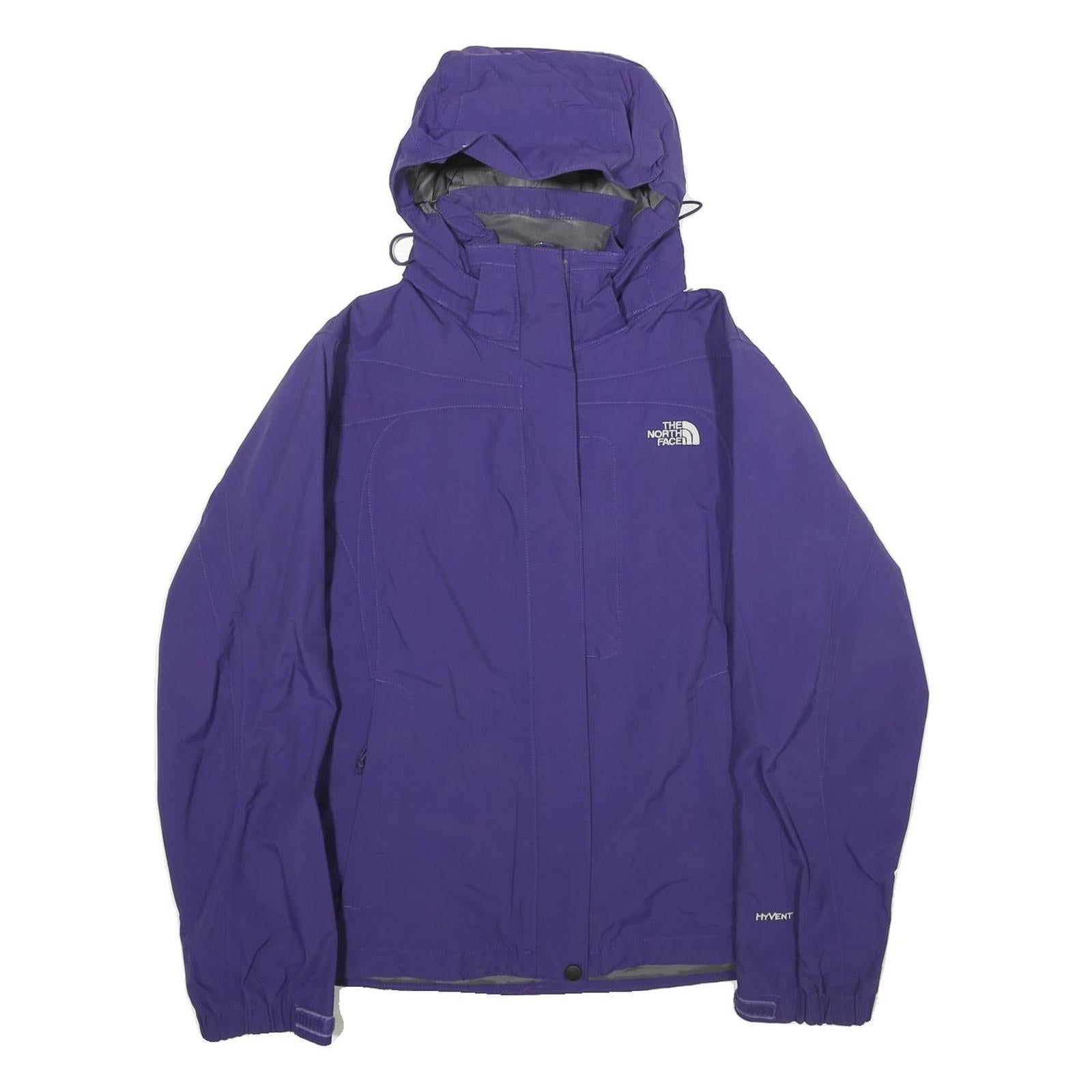 Buy THE NORTH FACE Womens Purple Nylon Outdoor Jacket S HyVent Zip Hooded Plain Refurbished - $66.29 THE NORTH FACE Womens Purple Nylon Outdoor Jacket S HyVent Zip Hooded Plain Refurbished - N/A refurbished available on Cerqular