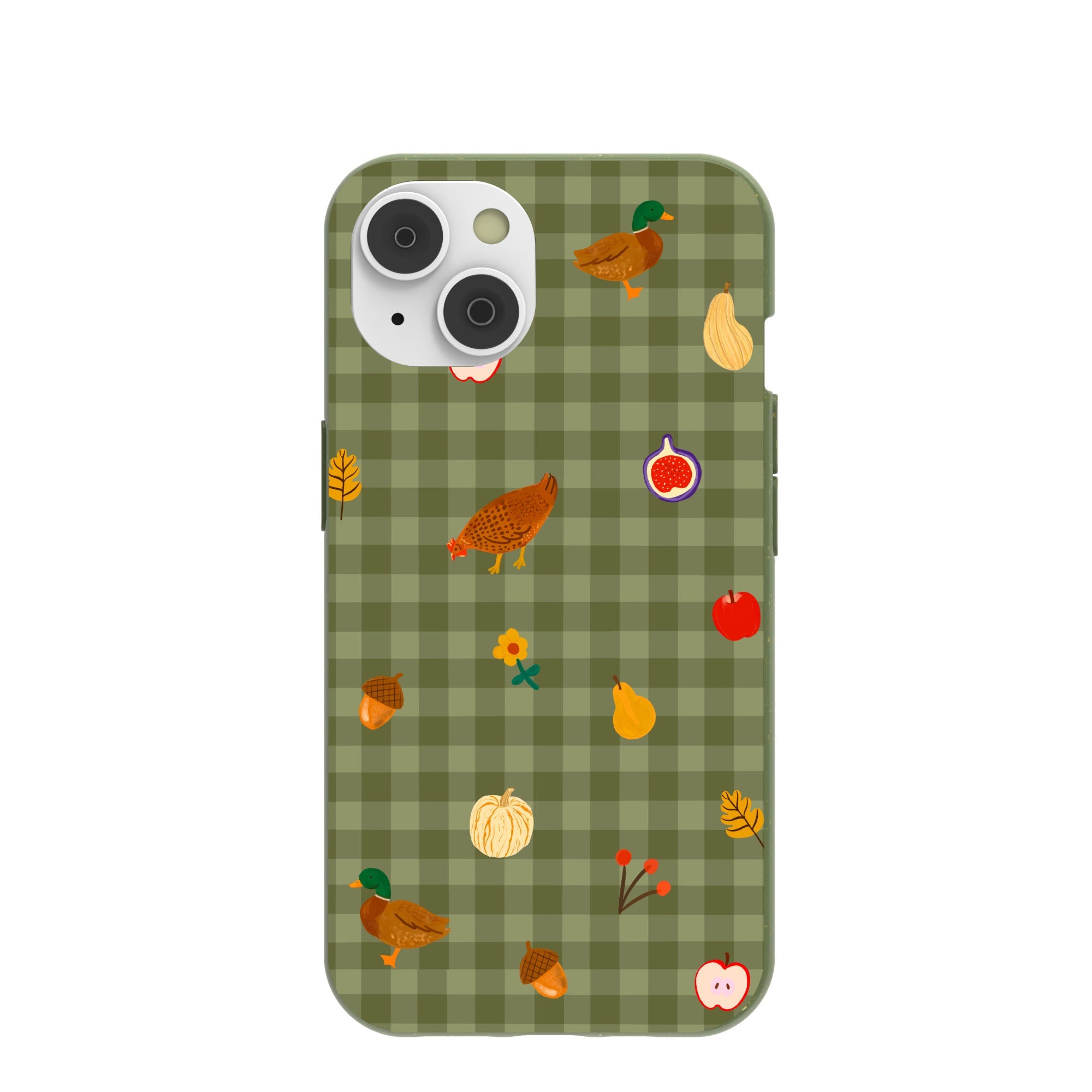 Forest Floor Harvest Folk iPhone 14/16e Case Refurbished - Pela Case refurbished available on Cerqular