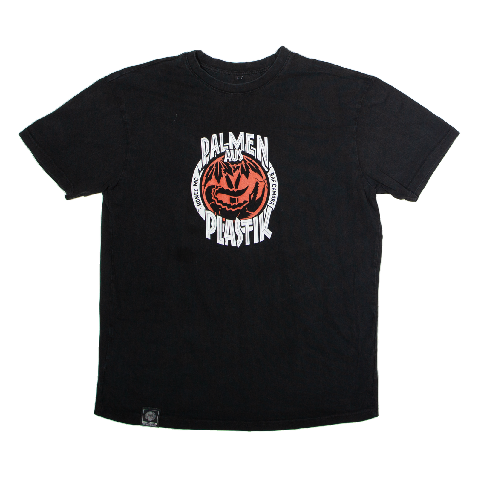 Pal-men Plastik Mens Band T-Shirt Black Crew Neck L Refurbished - N/A refurbished available on Cerqular