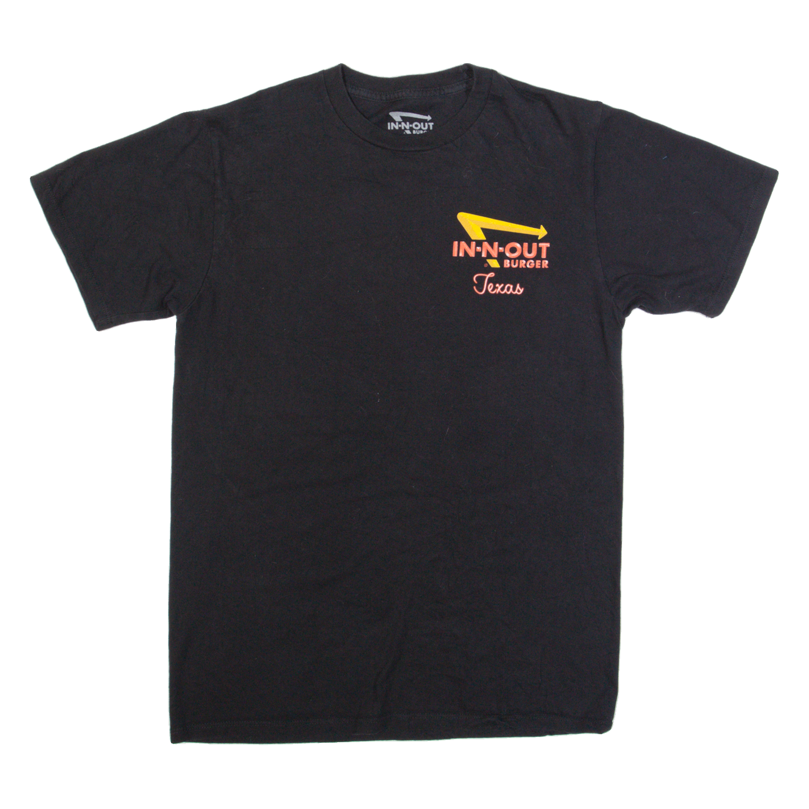Buy IN-N-OUT BURGER Texas Mens T-Shirt Black USA S Refurbished - $25.99 IN-N-OUT BURGER Texas Mens T-Shirt Black USA S Refurbished - N/A refurbished available on Cerqular