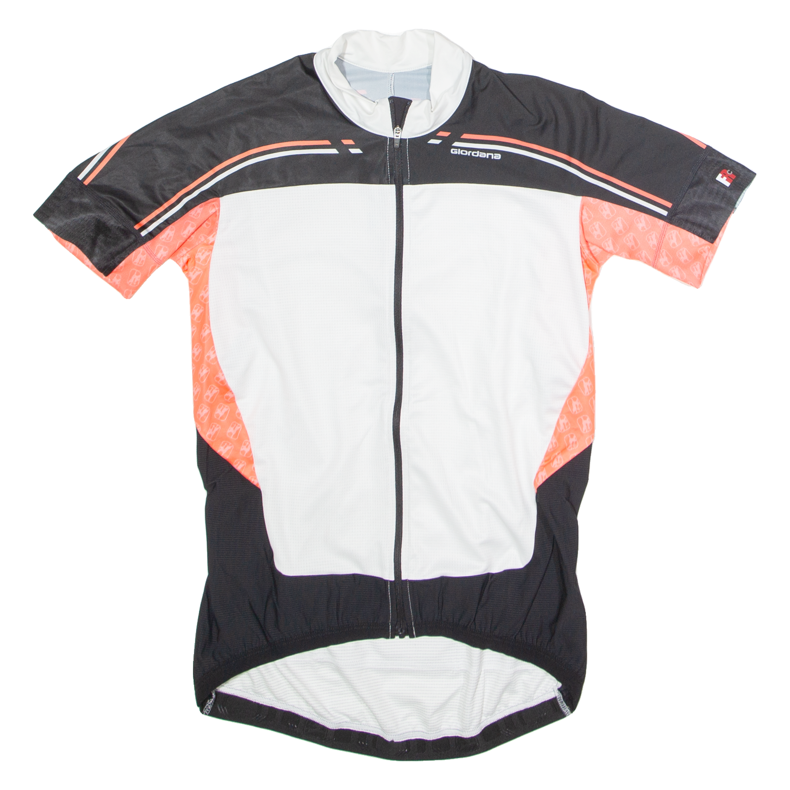 GIORDANA Full Zip Cycling Womens Jersey White High Neck L Refurbished - N/A refurbished available on Cerqular