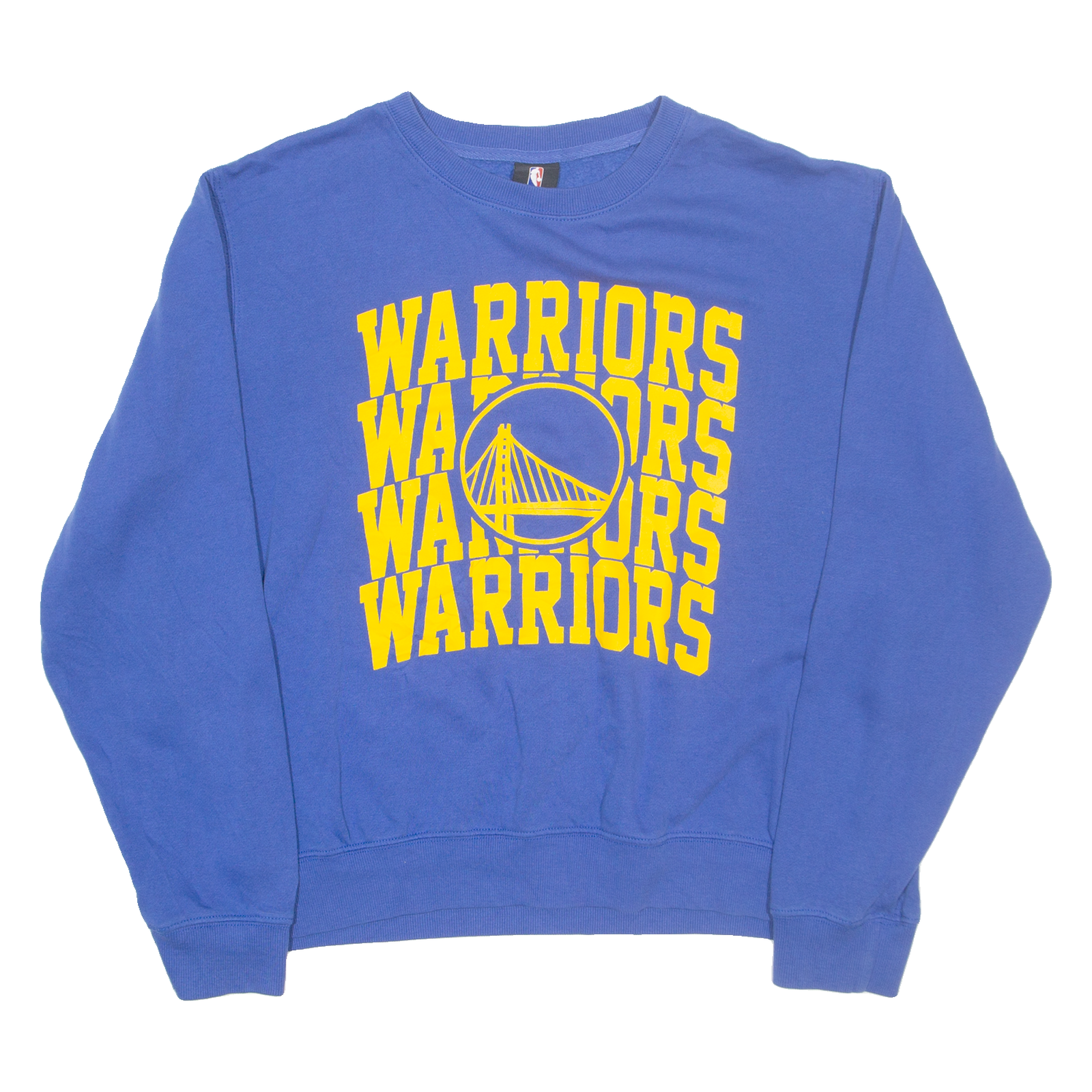 NBA Warriors Womens Sweatshirt Blue USA L Refurbished - N/A refurbished available on Cerqular