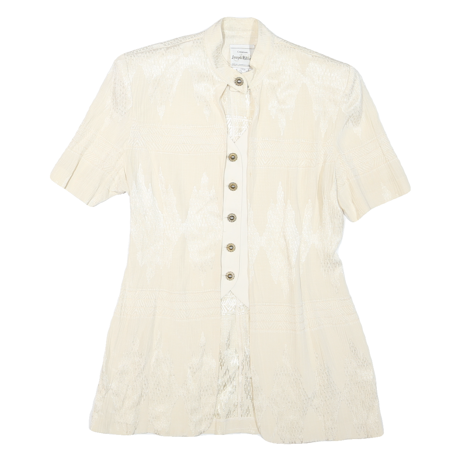 Buy Womens Cream Short Sleeve Button Jacket L Synthetic Plain Lightweight Summer Refurbished - $36.39 Womens Cream Short Sleeve Button Jacket L Synthetic Plain Lightweight Summer Refurbished - N/A refurbished available on Cerqular