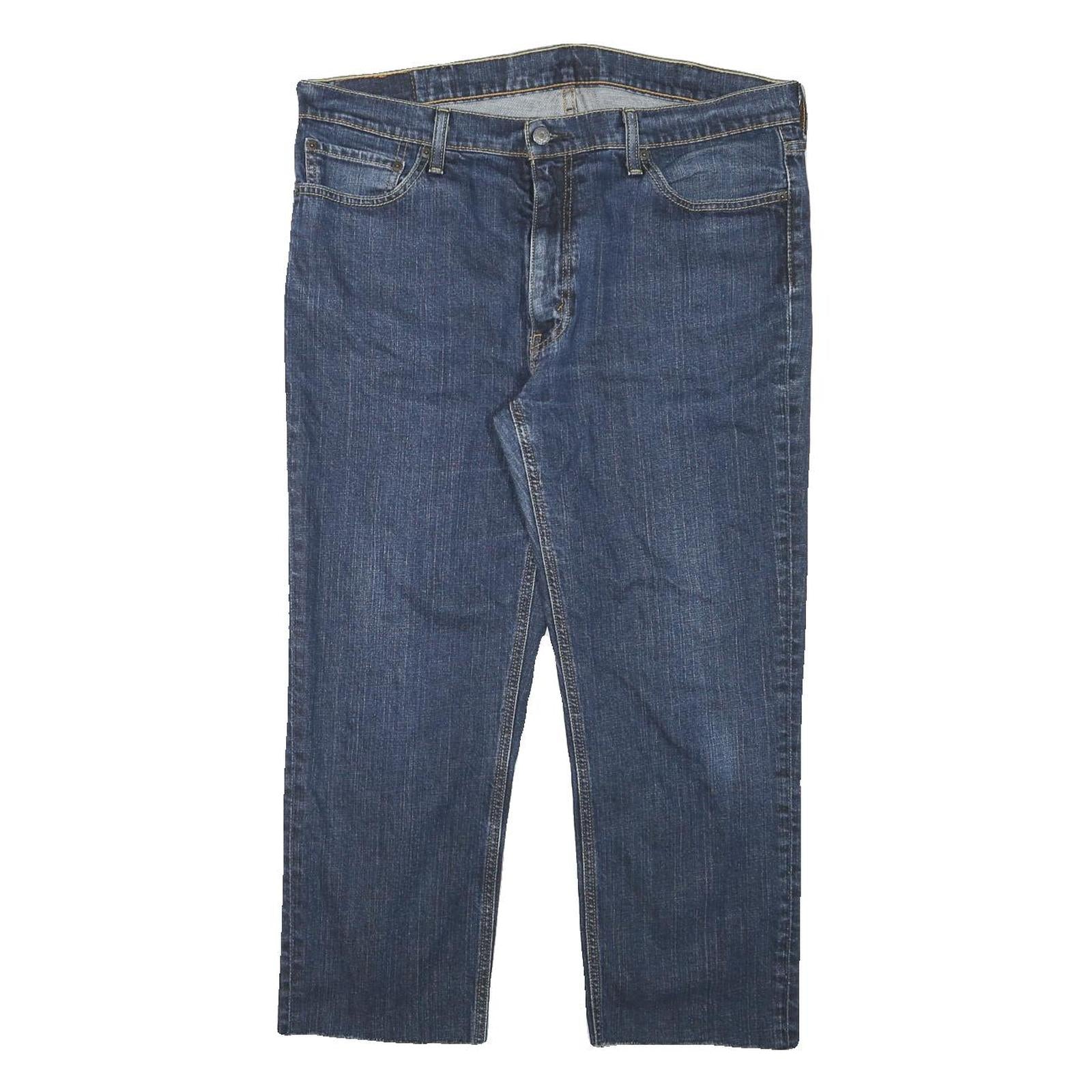 LEVI'S 541 Mens Jeans Blue Regular Straight Denim Medium W37 L24 Classic Style Refurbished - N/A refurbished available on Cerqular
