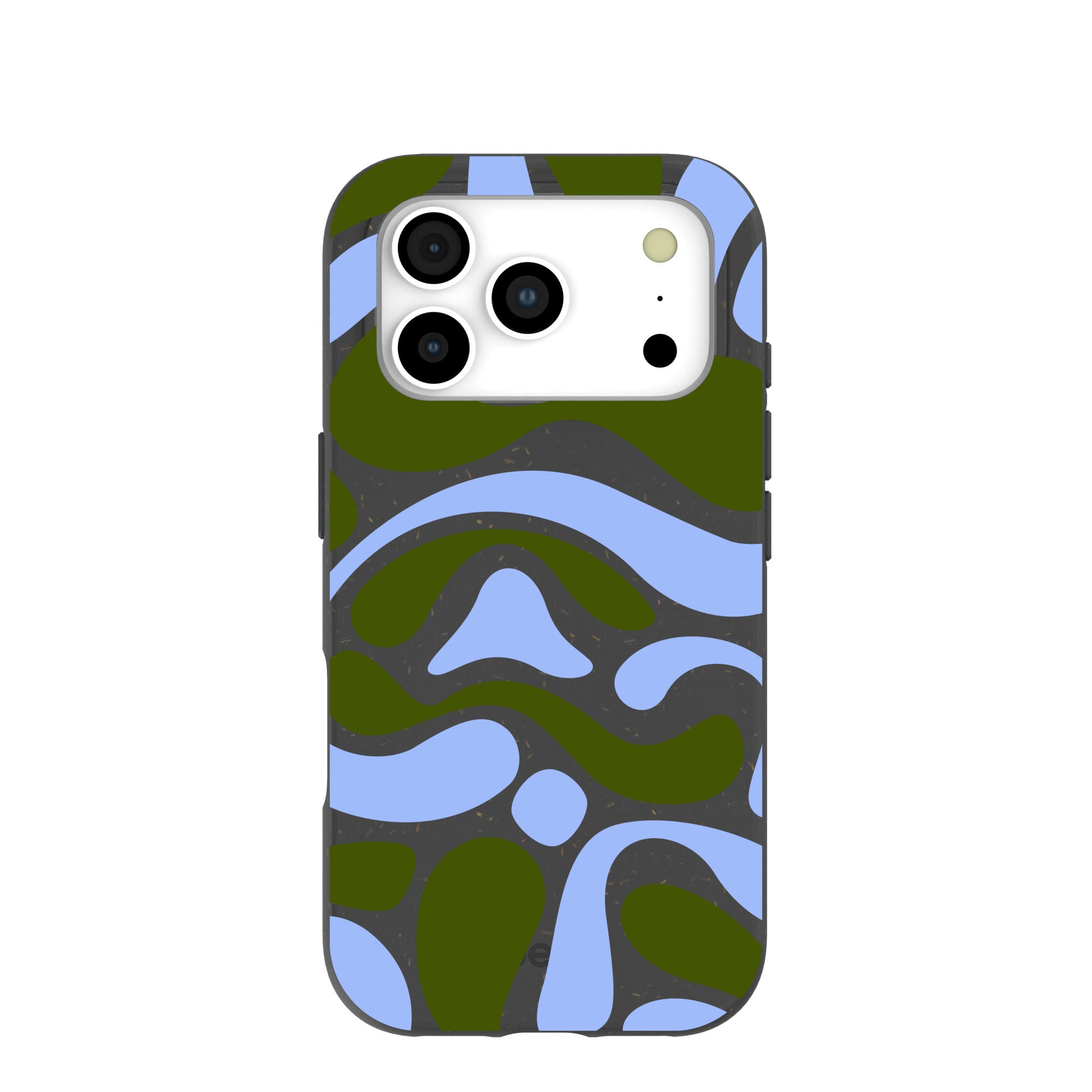 Black Curve and Flow iPhone 17 Pro Case | MagSafe Compatibility: With MagSafe Refurbished - Pela Case refurbished available on Cerqular