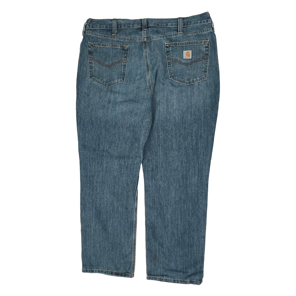 Carhartt Jeans - 40W 32L Blue Cotton Refurbished - Thrifted (note: this is a term often used to describe second- refurbished available on Cerqular