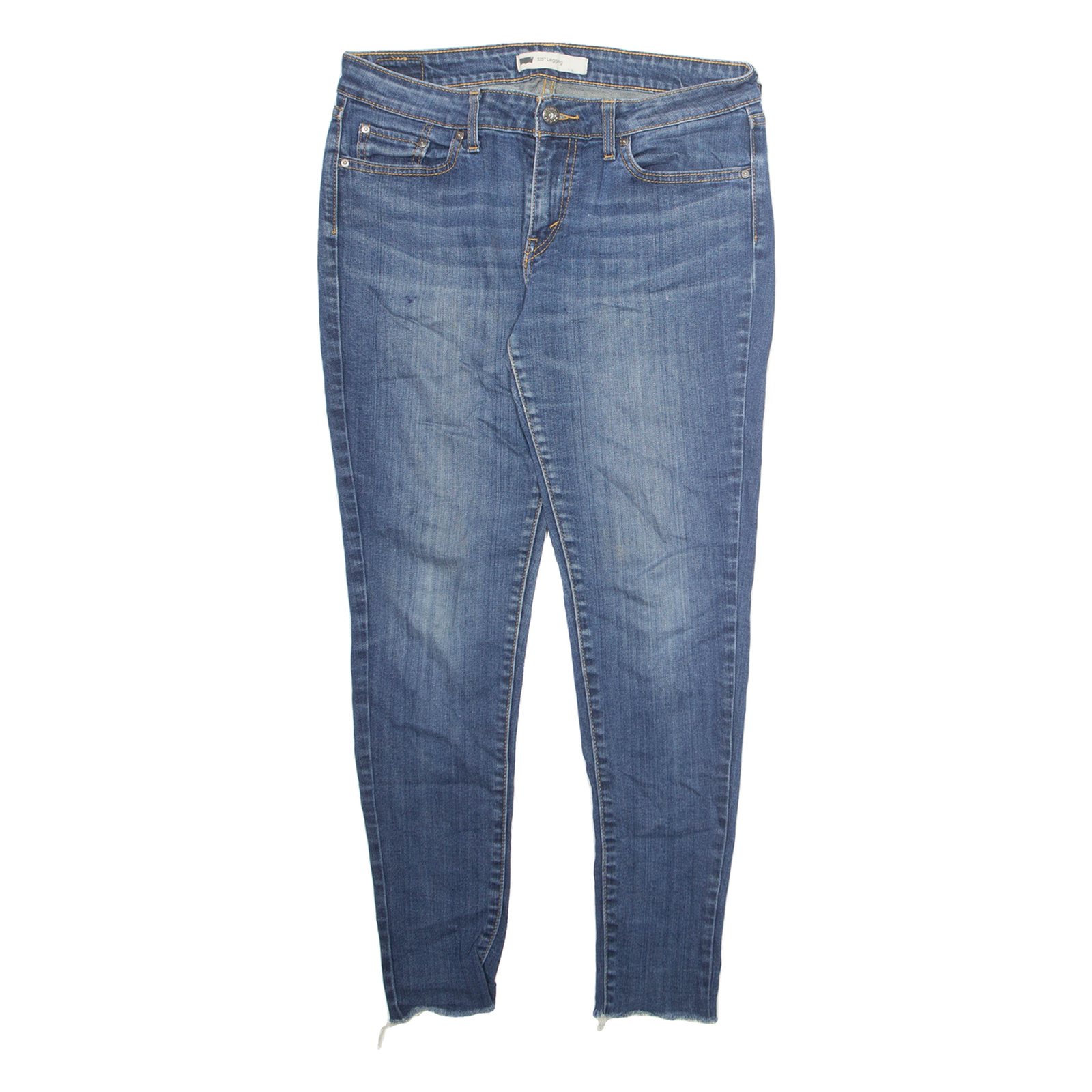 LEVI'S Womens Jeans Beige Regular Tapered Stone Wash W32 L27 Refurbished - N/A refurbished available on Cerqular