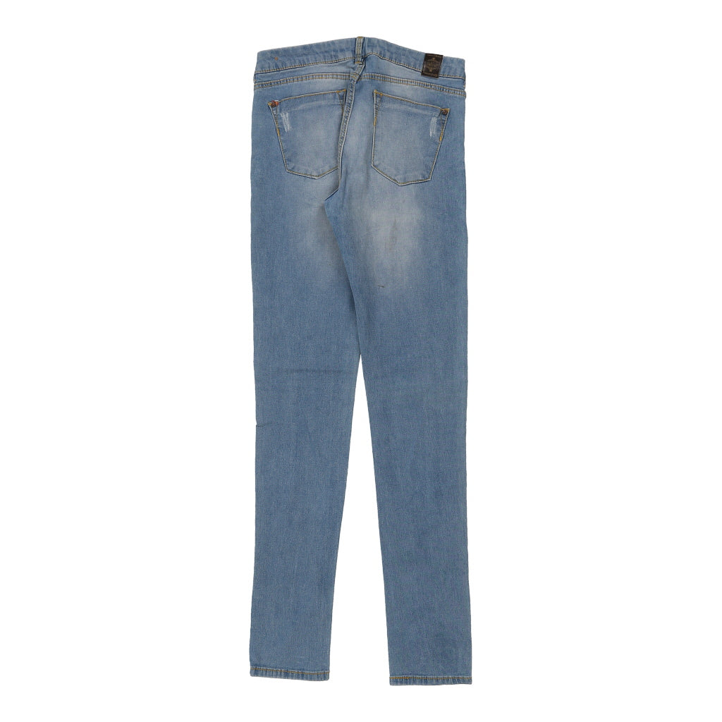 Alcott Jeans - 30W UK 8 Blue Cotton Refurbished - Thrifted (note: this is a term often used to describe second- refurbished available on Cerqular
