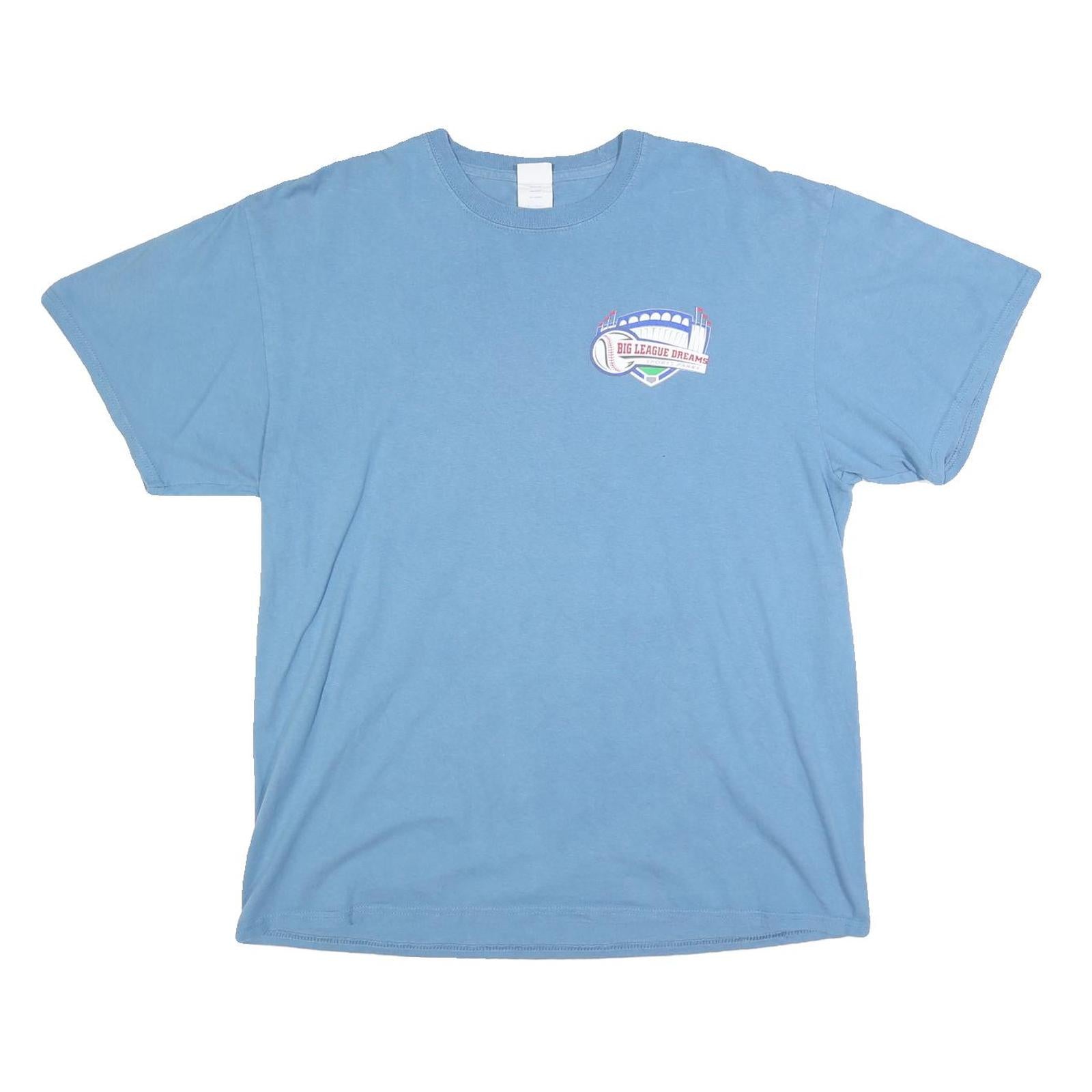 PORT & COMPANY Mens Blue Softball Champions Graphic T-Shirt XL Short Sleeve Crew Refurbished - N/A refurbished available on Cerqular