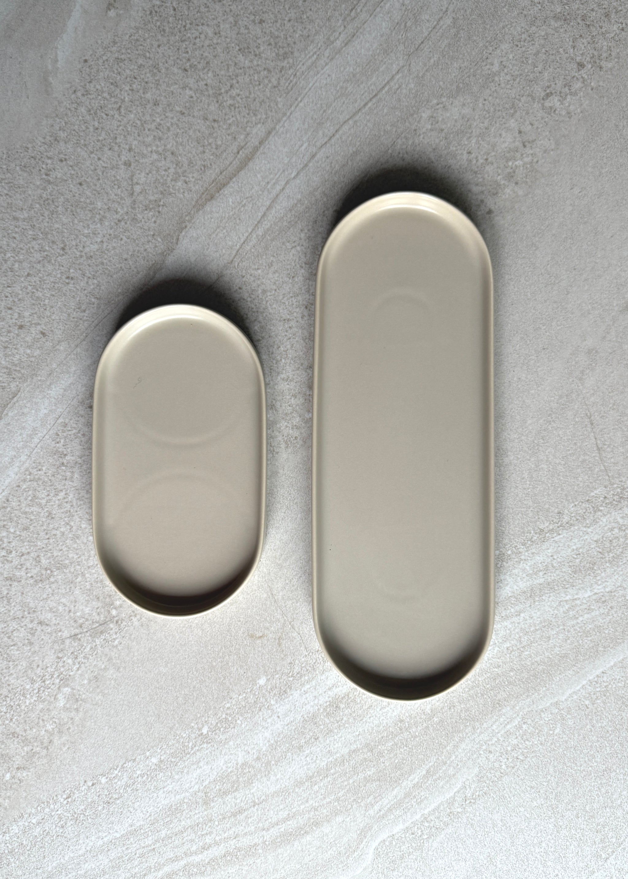 Buy Deco Catchall Tray Large | Colour: Cashmere Refurbished - $23.00 Deco Catchall Tray Large | Colour: Cashmere Refurbished - Murchison-Hume refurbished available on Cerqular
