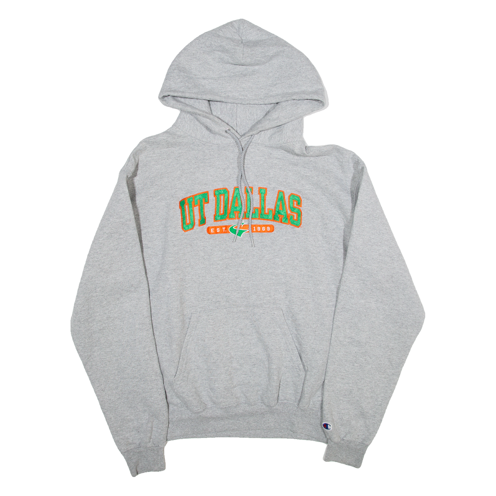 CHAMPION UT Dallas Womens Grey Hoodie 90s M Refurbished - N/A refurbished available on Cerqular