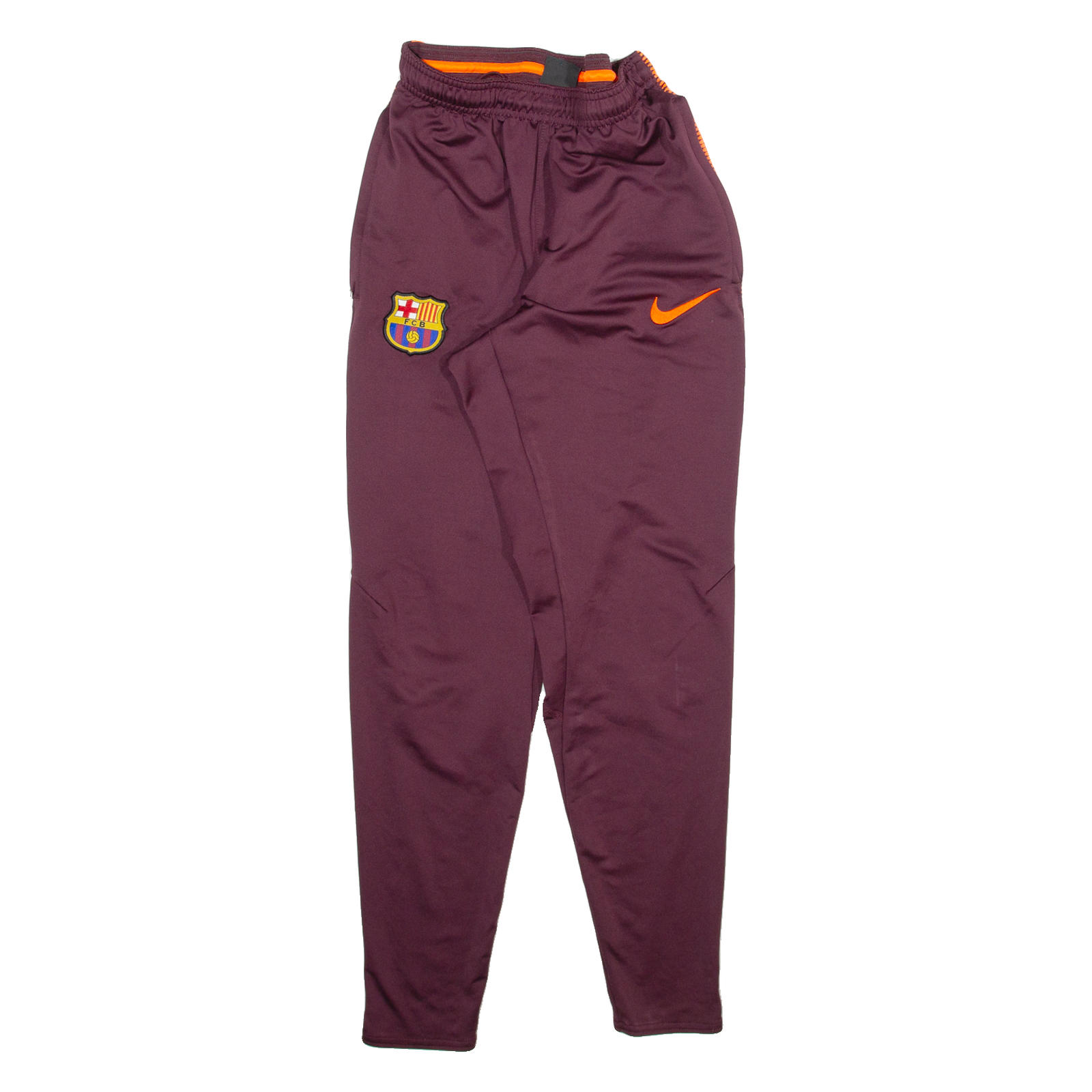 NIKE Mens Sweatpants Maroon Skinny S W26 L28 Refurbished - N/A refurbished available on Cerqular