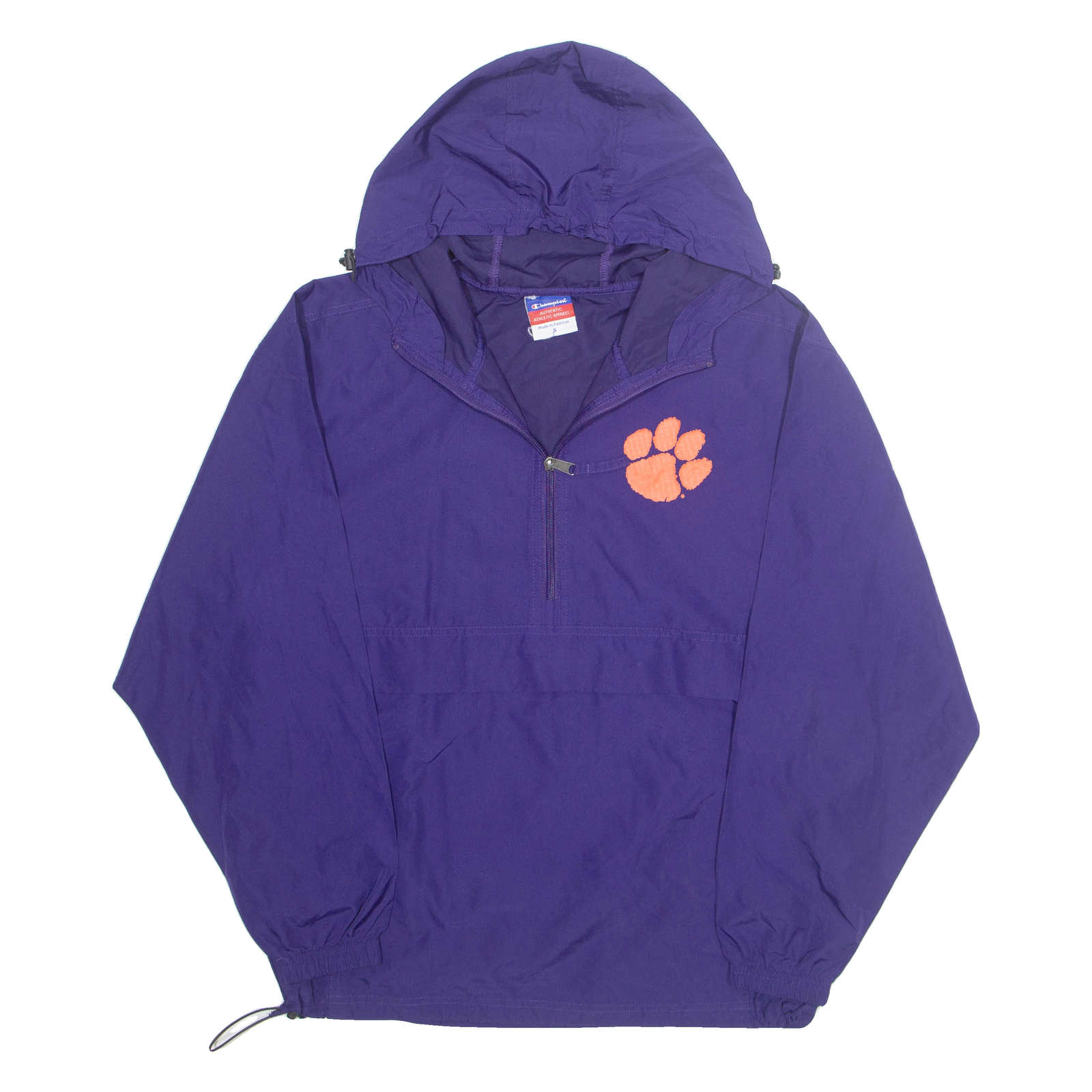 CHAMPION Womens Pullover Jacket Purple Hooded S Refurbished - N/A refurbished available on Cerqular