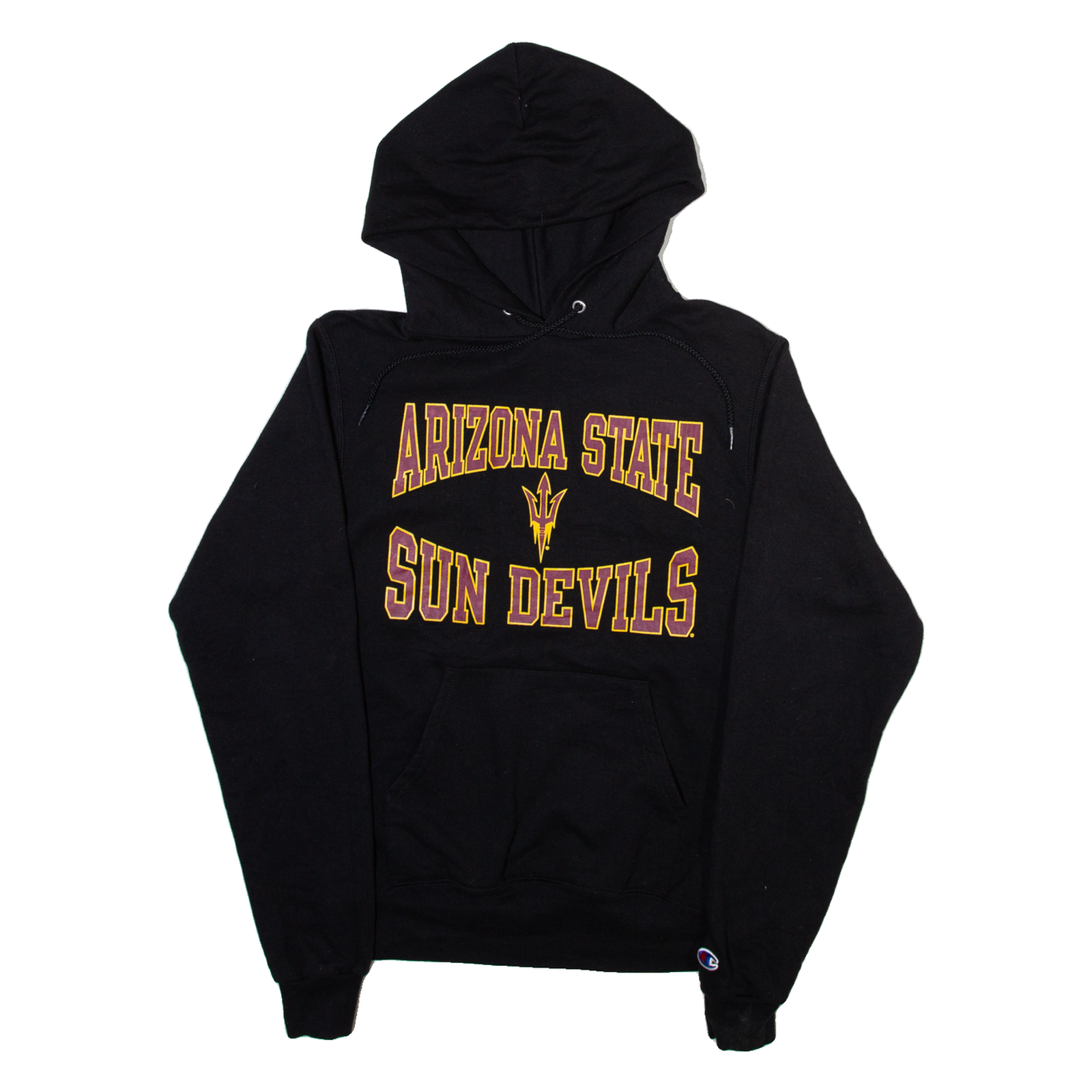 CHAMPION Arizona State Sun Devils Mens Black Hoodie USA XS Refurbished - N/A refurbished available on Cerqular