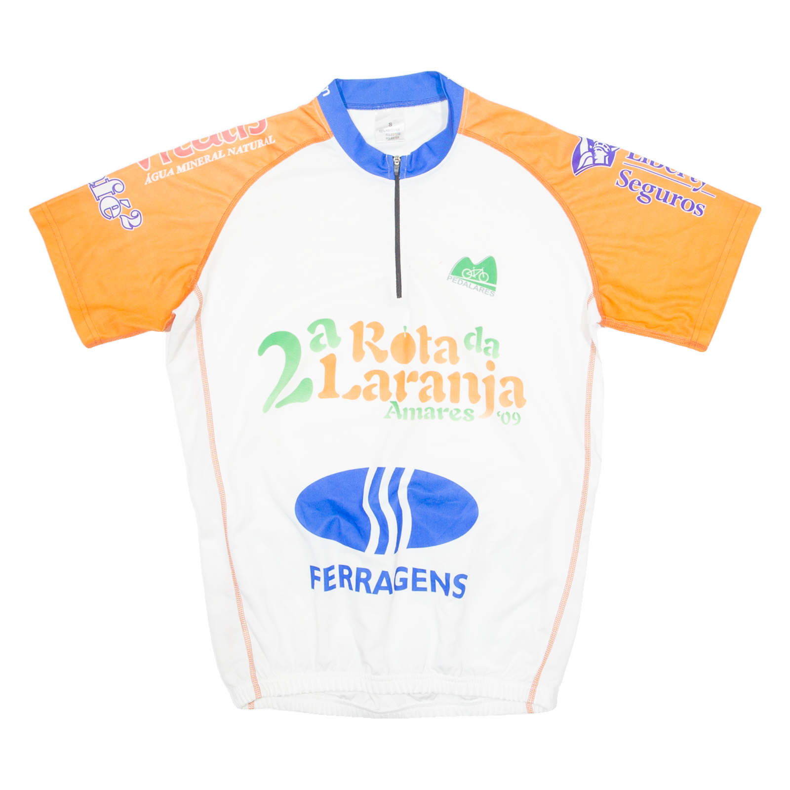 PEDALERS Cycling Mens Jersey White 1/4 Zip S Refurbished - N/A refurbished available on Cerqular