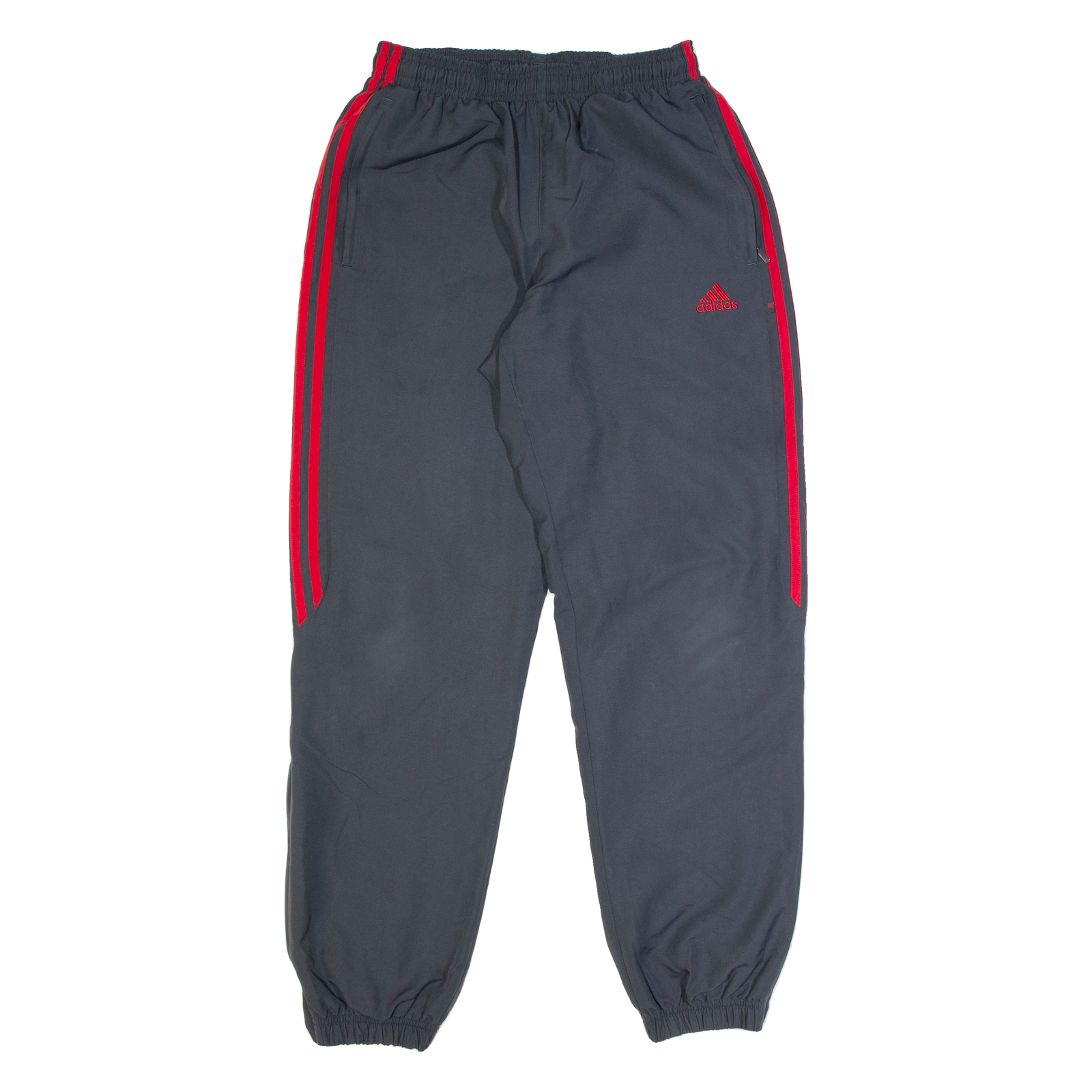 ADIDAS Lined Womens Track Pants Grey Tapered S W24 L31 Refurbished - N/A refurbished available on Cerqular