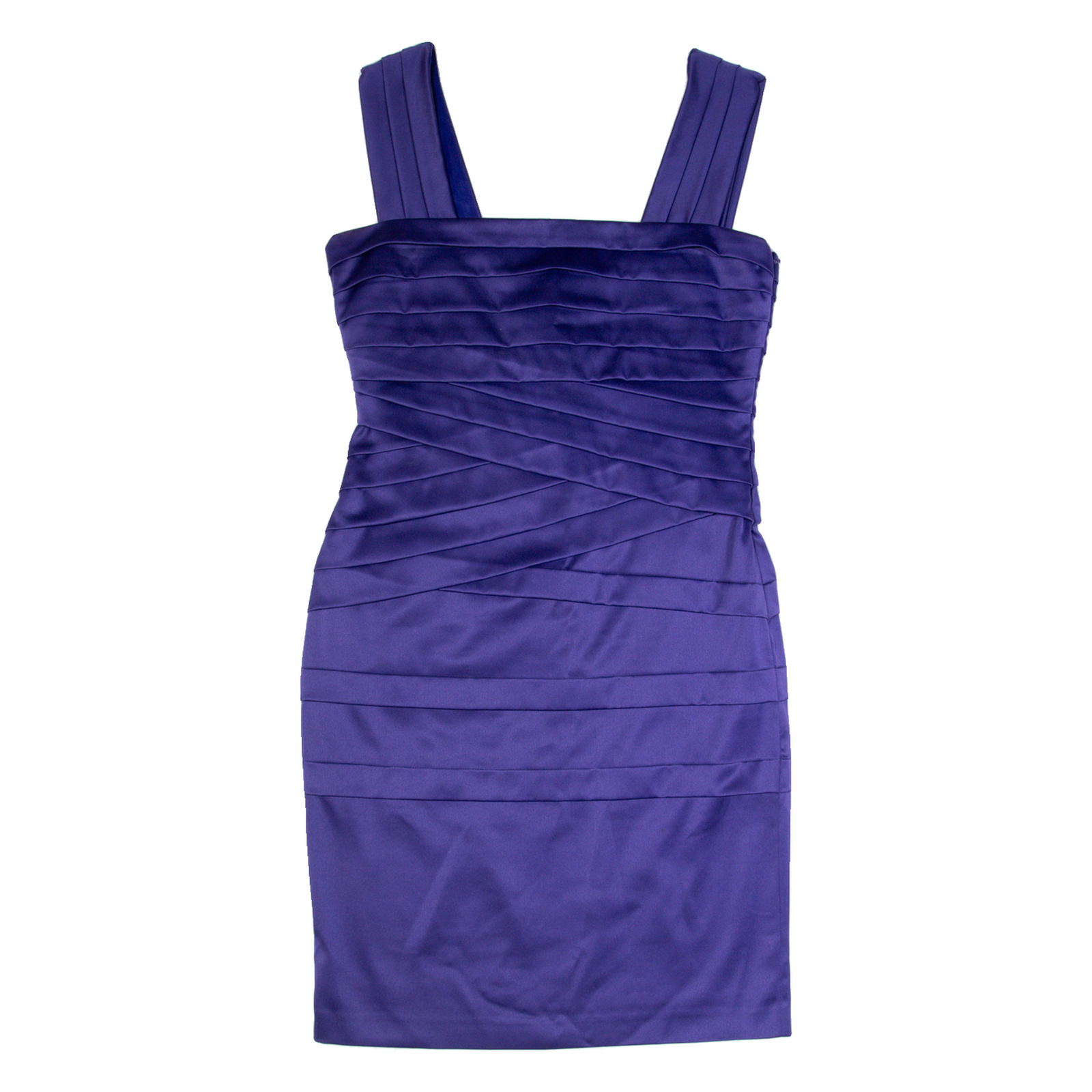 PHASE EIGHT Womens Bodycon Dress Purple Sleeveless Knee Length UK 12 Refurbished - N/A refurbished available on Cerqular