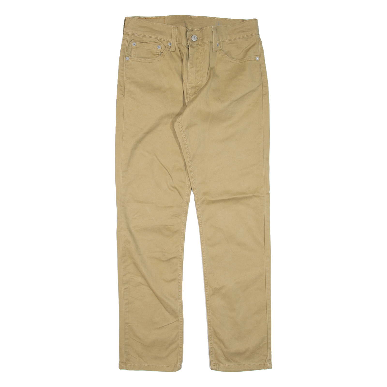 LEVI'S 511 Mens Trousers Beige Slim Straight W30 L27 Refurbished - N/A refurbished available on Cerqular