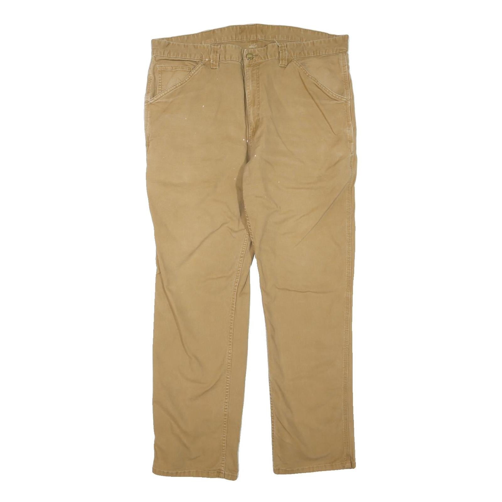 Buy CARHARTT Mens Regular Fit Beige Cotton Blend Zip Trousers W40 L30 Workwear Refurbished - $49.39 CARHARTT Mens Regular Fit Beige Cotton Blend Zip Trousers W40 L30 Workwear Refurbished - N/A refurbished available on Cerqular
