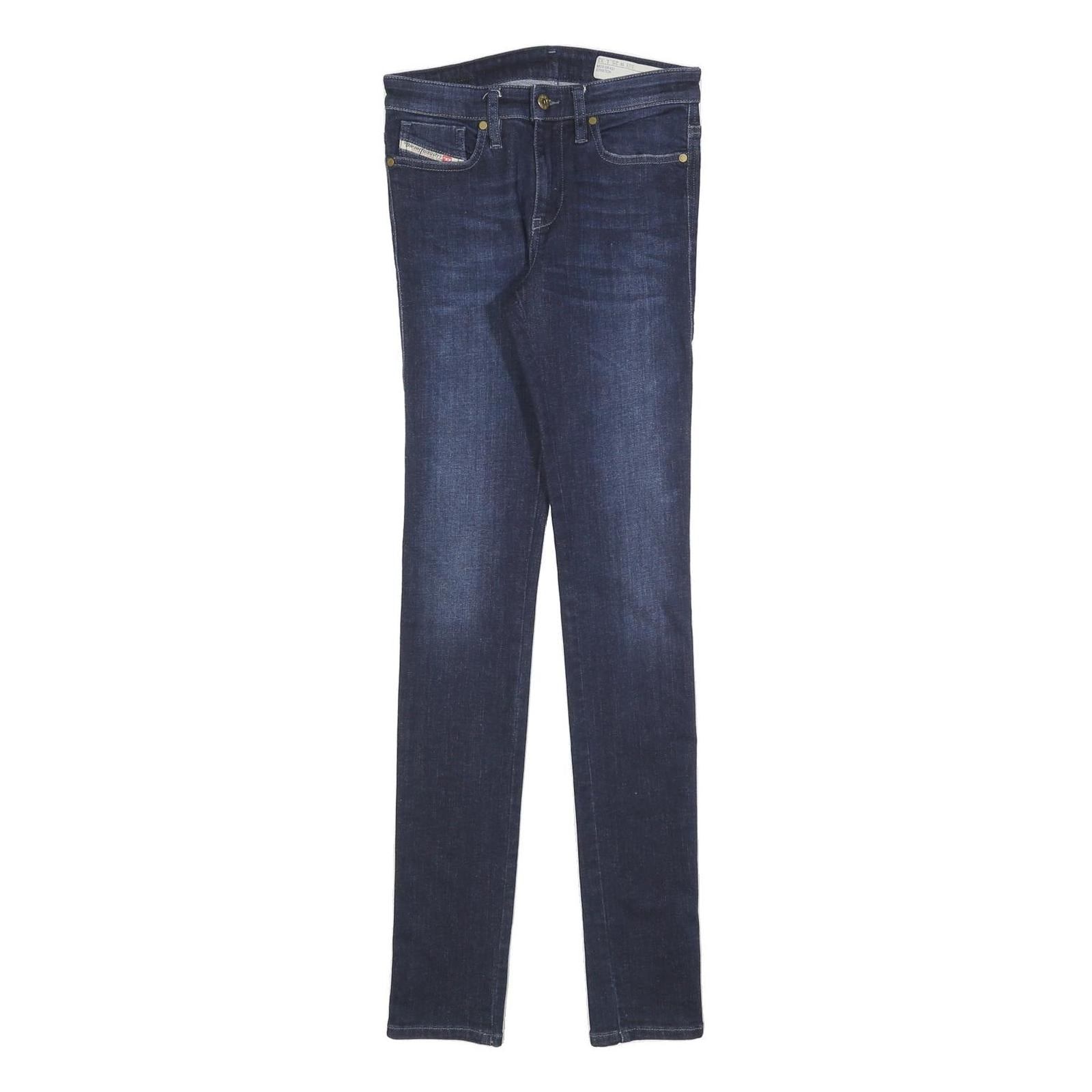 DIESEL Womens Jeans Blue Slim Skinny Denim Medium W25 L32 Stretch Cotton Blend Refurbished - N/A refurbished available on Cerqular