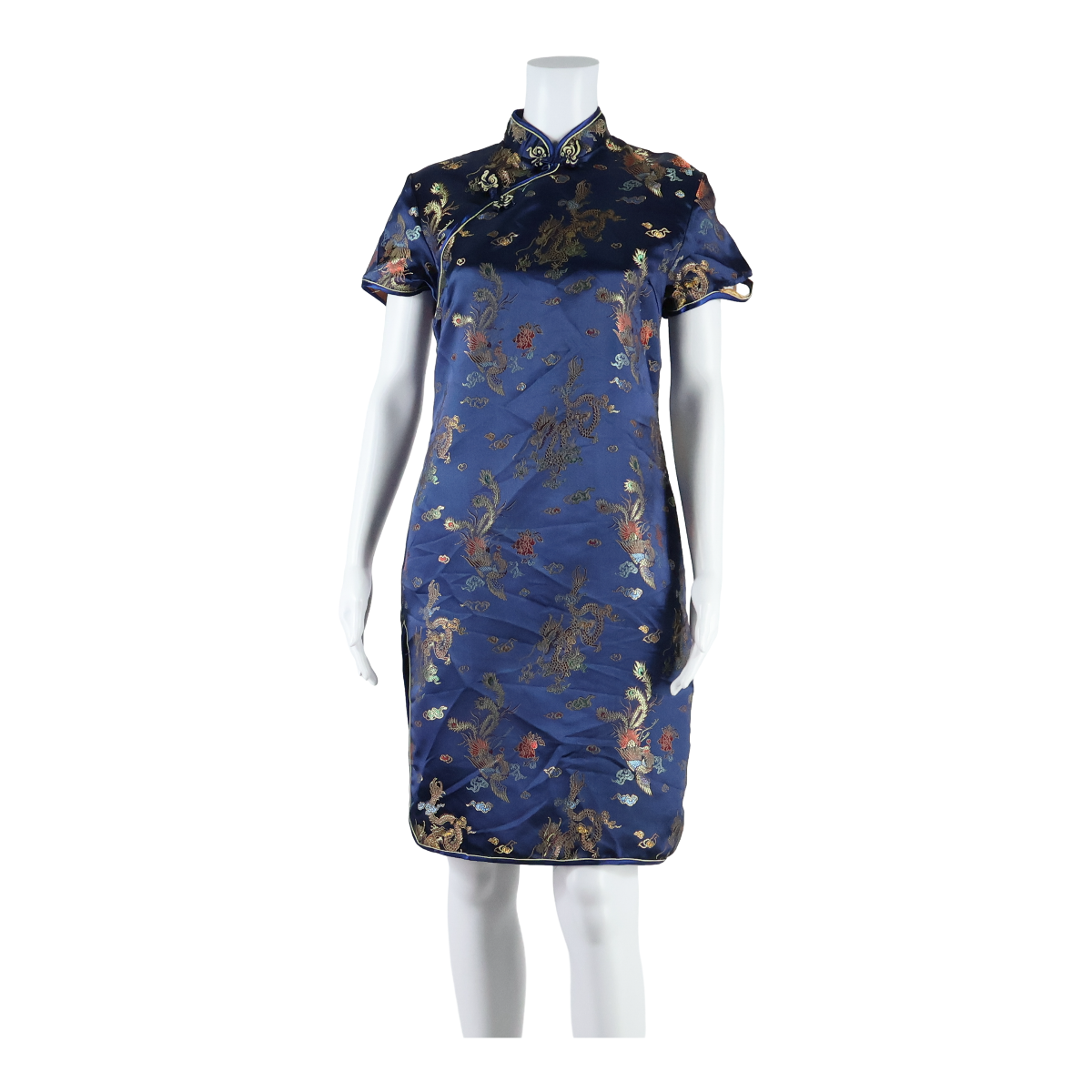 Buy ALEX LINE Side Slit Dragons Womens Pencil Dress Blue Floral Short Sleeve Midi M Refurbished - $27.29 ALEX LINE Side Slit Dragons Womens Pencil Dress Blue Floral Short Sleeve Midi M Refurbished - N/A refurbished available on Cerqular