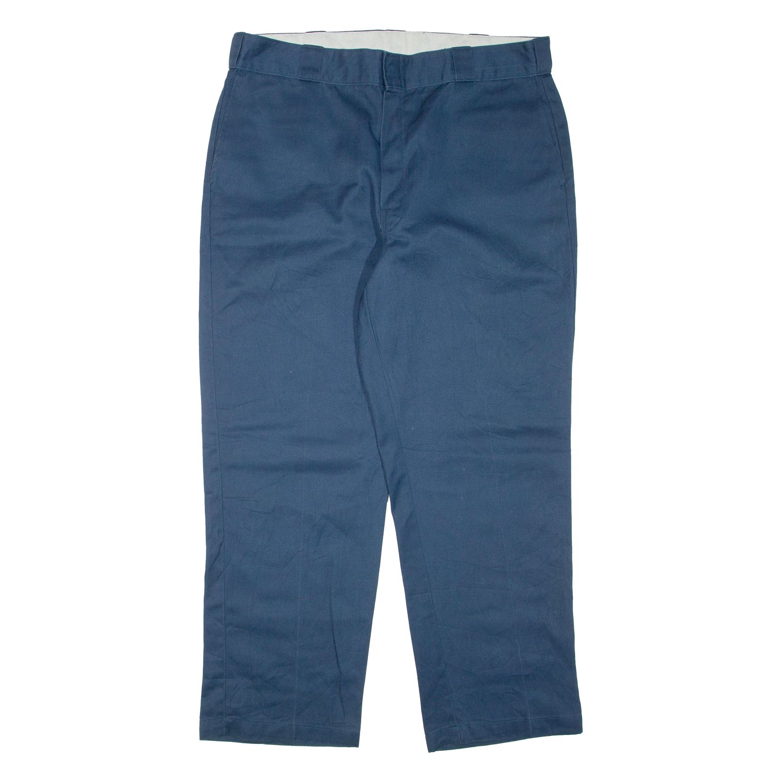 DICKIES Mens Trousers Blue Regular Tapered W36 L30 Refurbished - N/A refurbished available on Cerqular