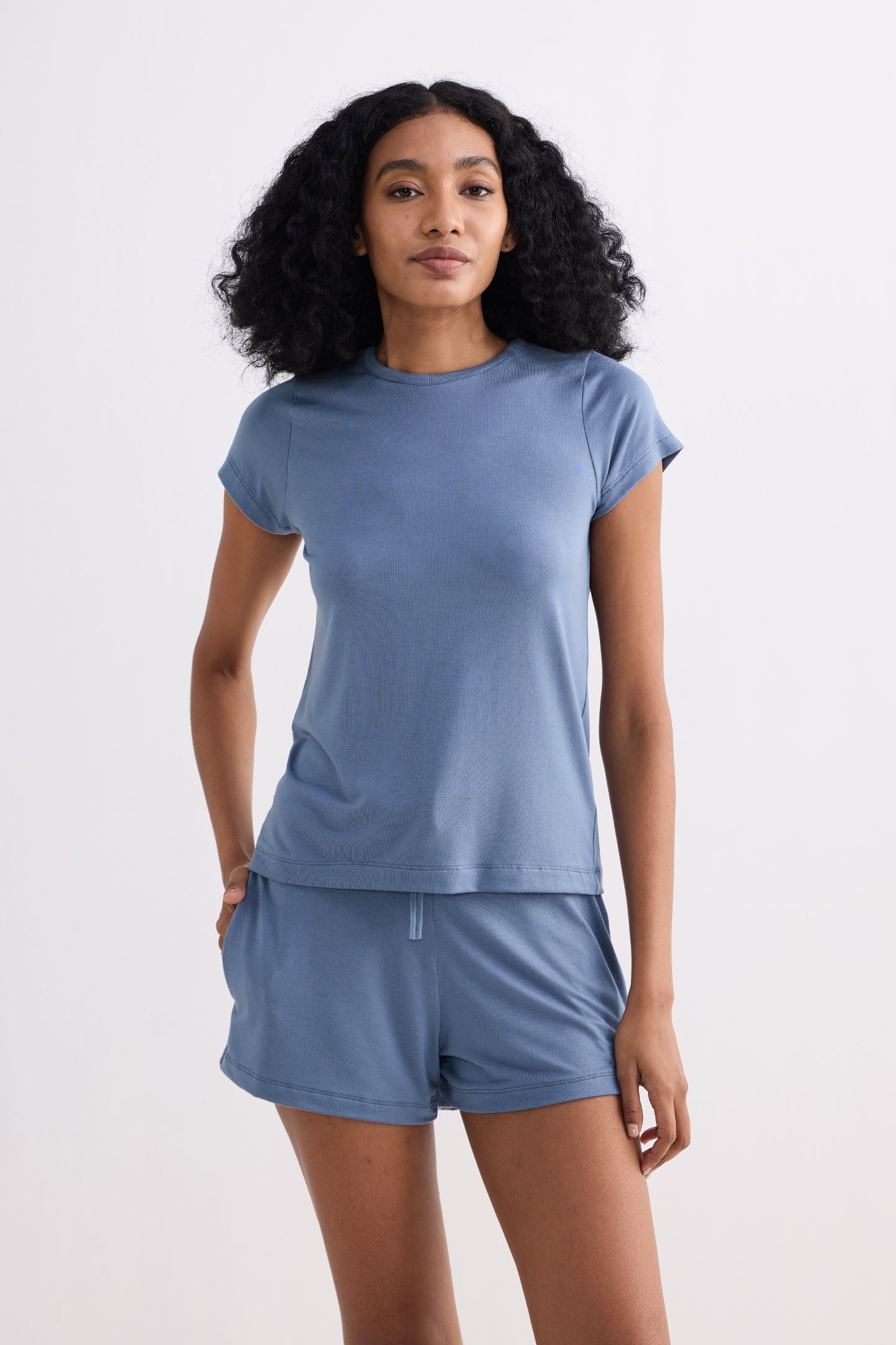 Essential Knit Shorts in Blue | Color: Arctic Sea | Size: 2XL Refurbished - Resistor (Note: This is a generic term for an electronic component, refurbished available on Cerqular