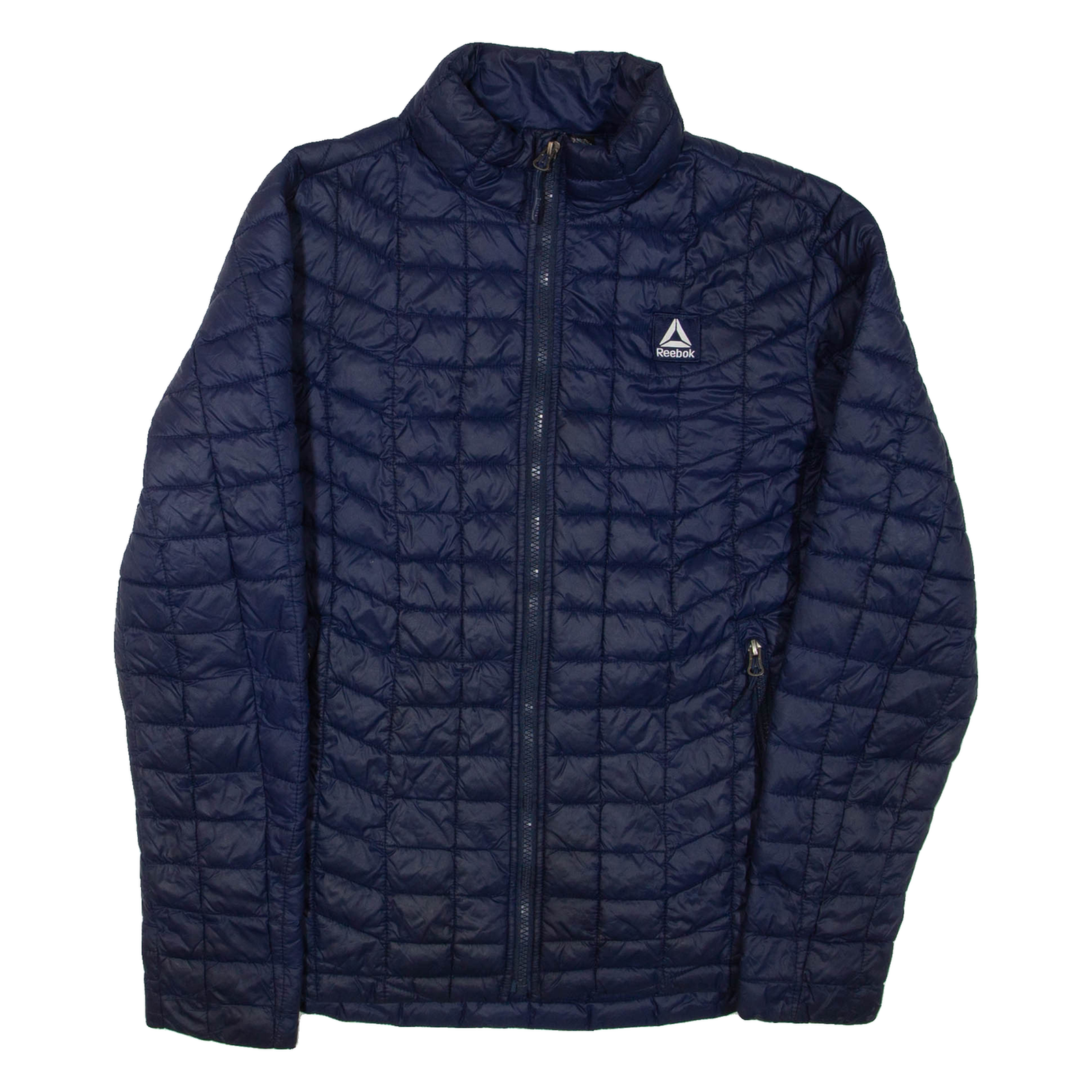 REEBOK Womens Jacket Blue Nylon L Refurbished - N/A refurbished available on Cerqular