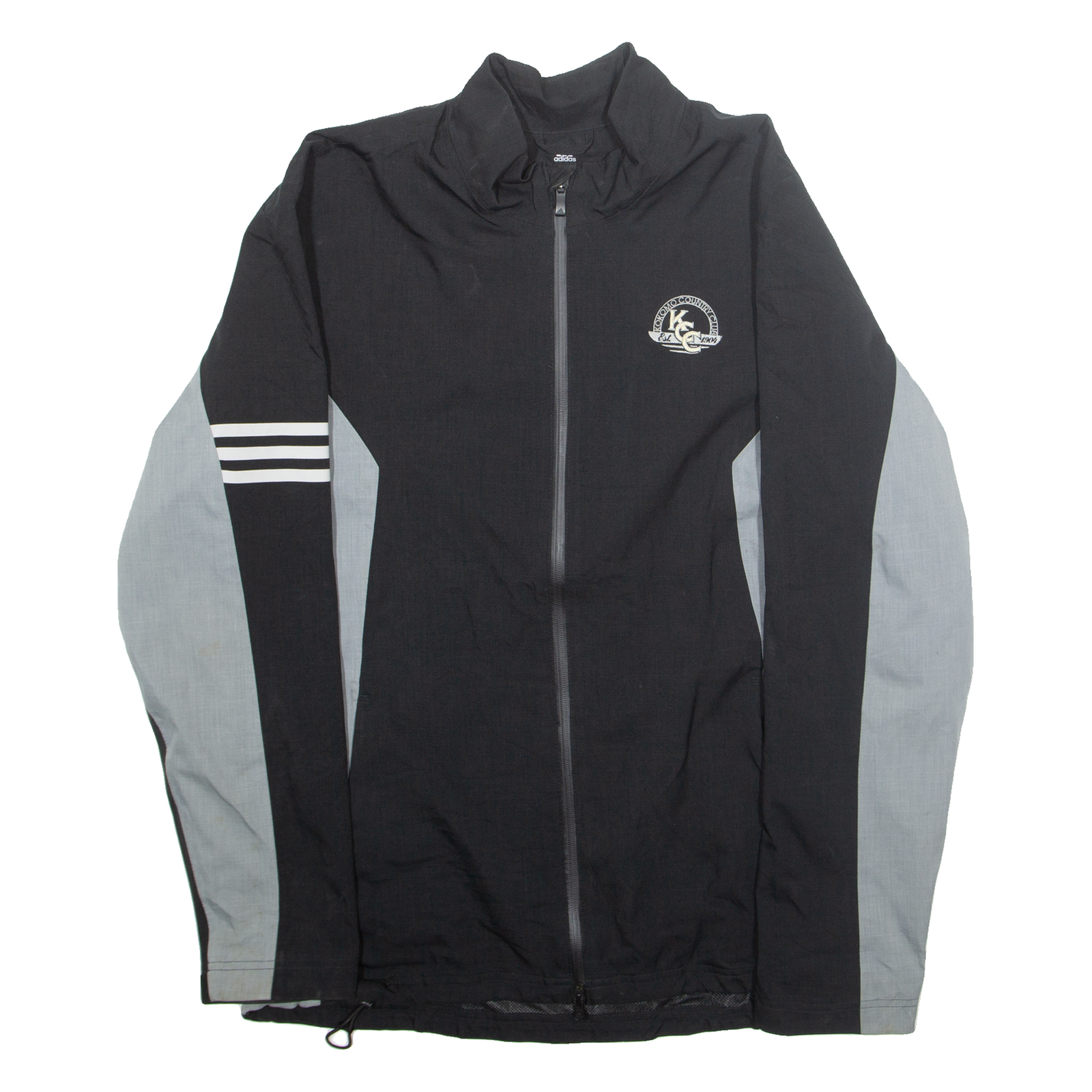 ADIDAS Kokomo Country Club Mens Windbreaker Jacket Black USA Colourblock L Refurbished - N/A refurbished available on Cerqular