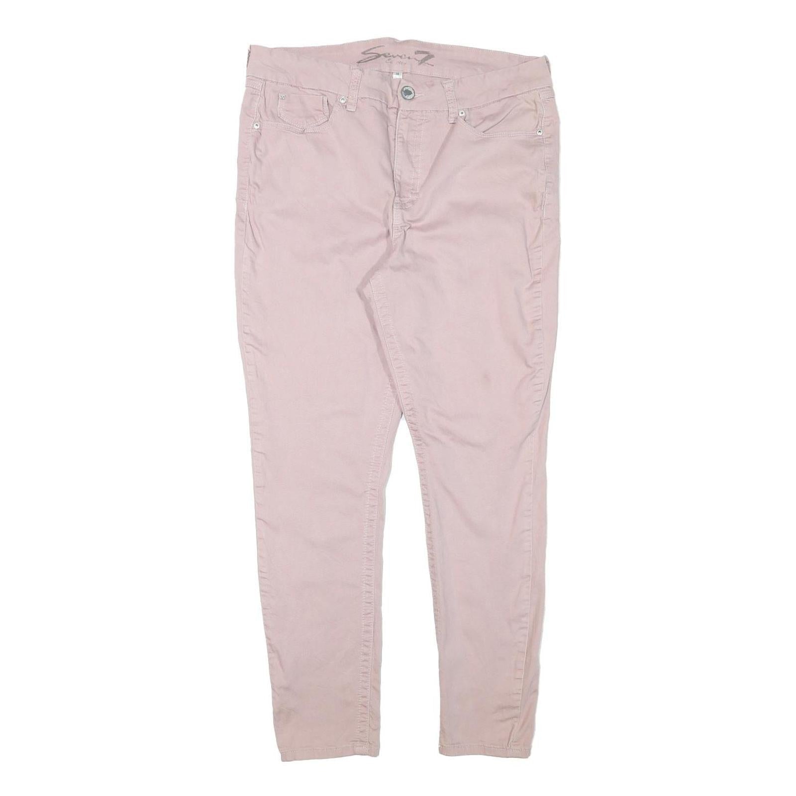Buy SEVEN7 Womens Jeans Pink Slim Skinny Denim W34 L28 Cotton Blend Zip Refurbished - $23.39 SEVEN7 Womens Jeans Pink Slim Skinny Denim W34 L28 Cotton Blend Zip Refurbished - N/A refurbished available on Cerqular