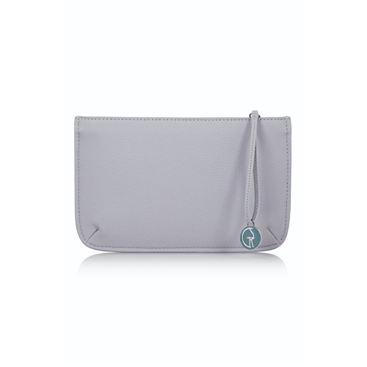 Buy Vegan Leather Multi-Function Clutch In Grey Refurbished - $118.90 Vegan Leather Multi-Function Clutch In Grey Refurbished - The Morphbag by GSK refurbished available on Cerqular
