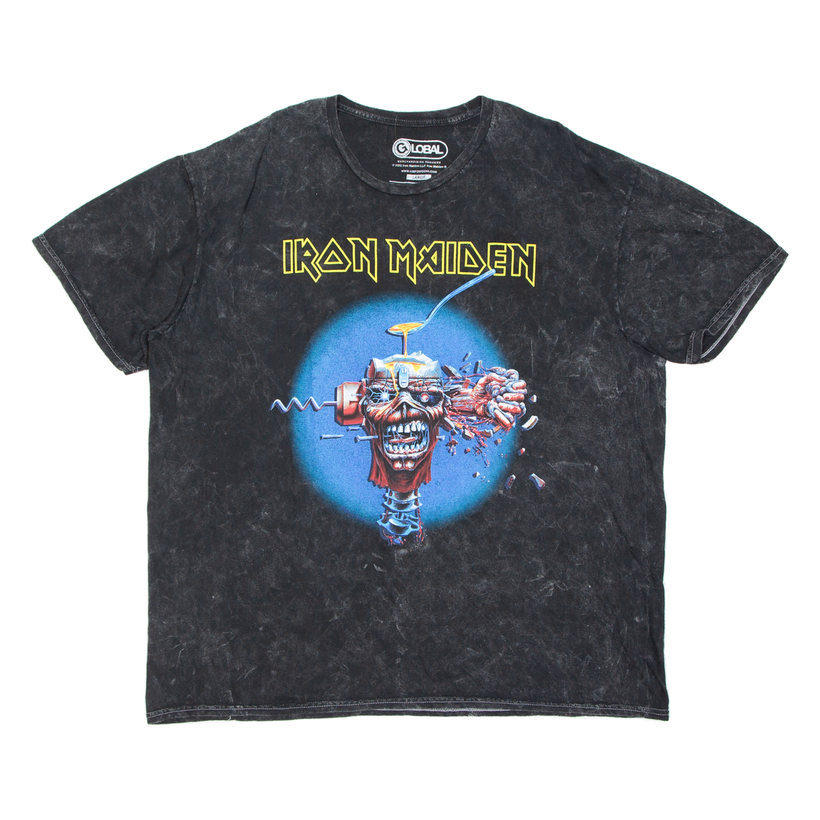 Buy GLOBAN Iron Maiden Mens Band T-Shirt Grey L Refurbished - $44.19 GLOBAN Iron Maiden Mens Band T-Shirt Grey L Refurbished - N/A refurbished available on Cerqular