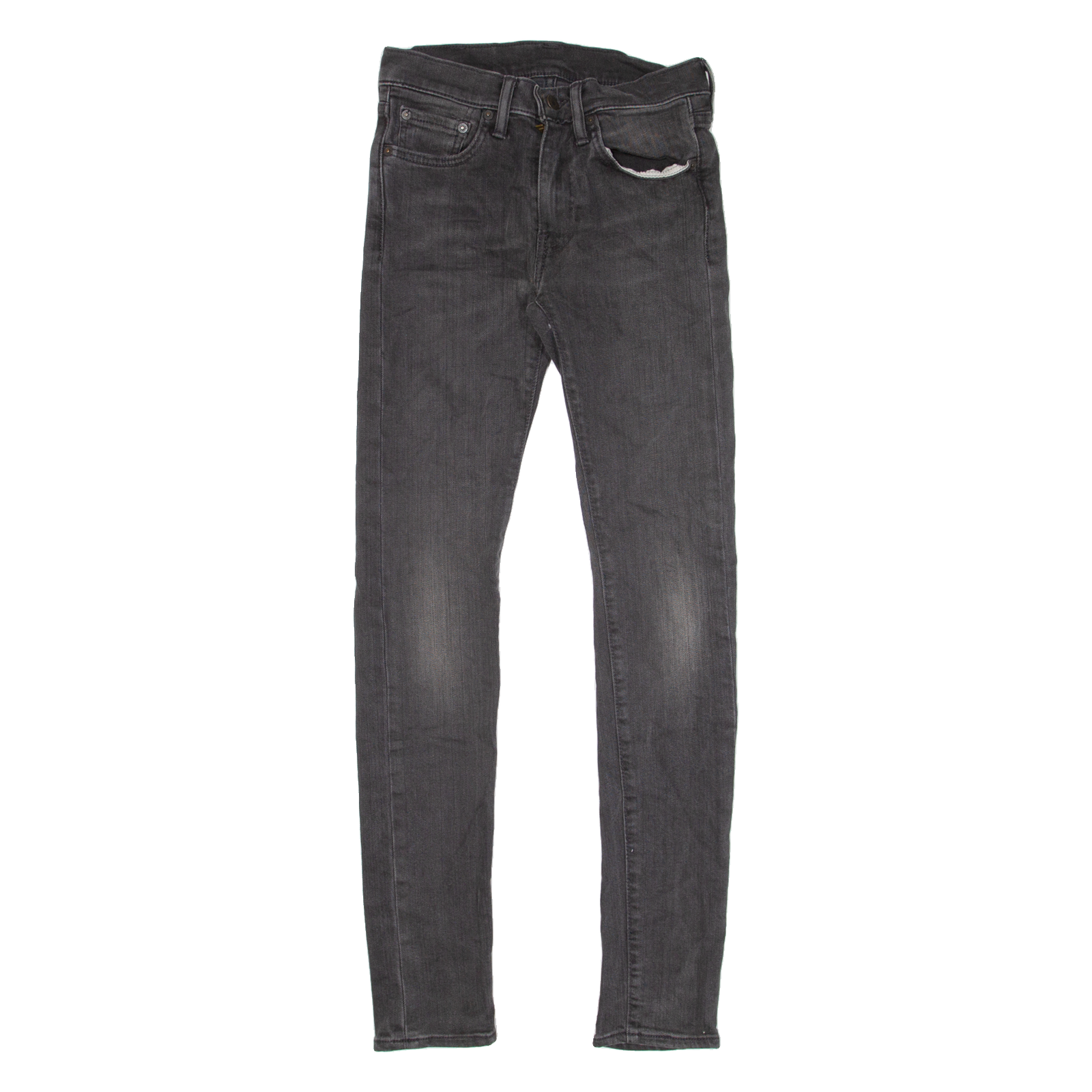 LEVI'S 519 Jeans Mens Black Slim Skinny W27 L29 Refurbished - N/A refurbished available on Cerqular