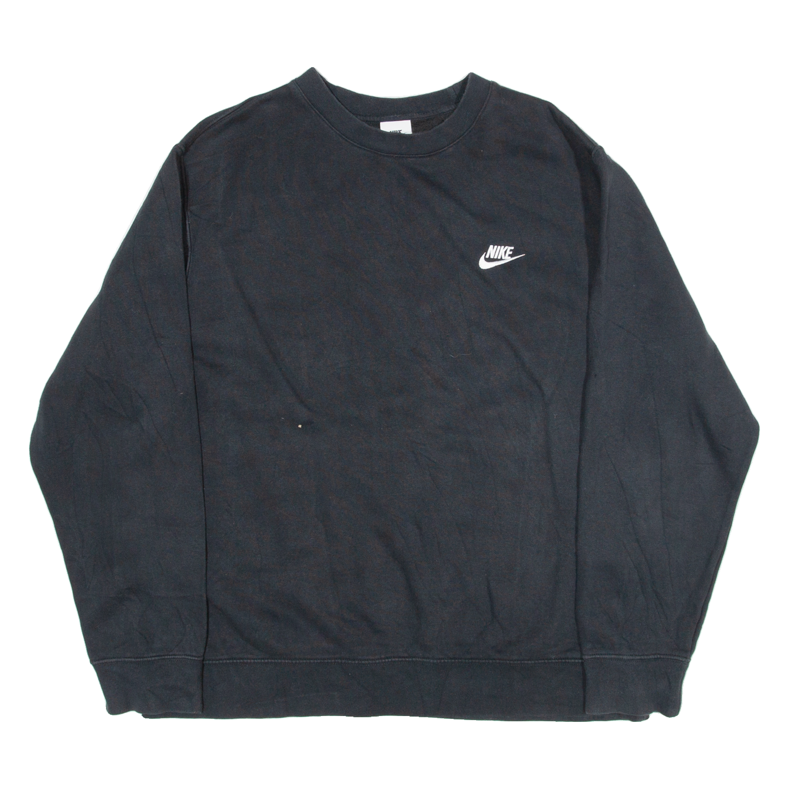 NIKE Womens Sweatshirt Black L Refurbished - N/A refurbished available on Cerqular