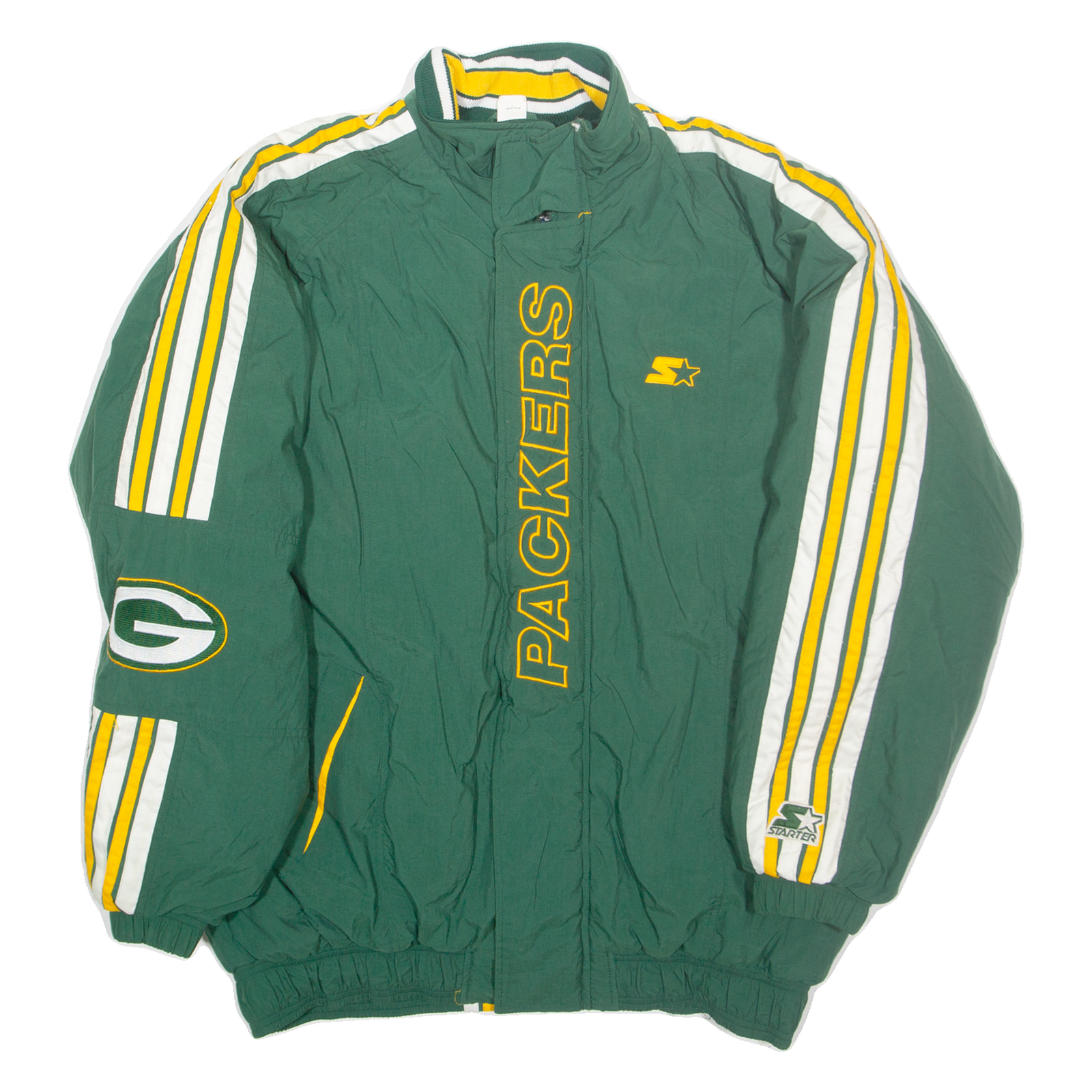 NFL Green Bay Packers Mens Coat Green USA XL Refurbished - N/A refurbished available on Cerqular