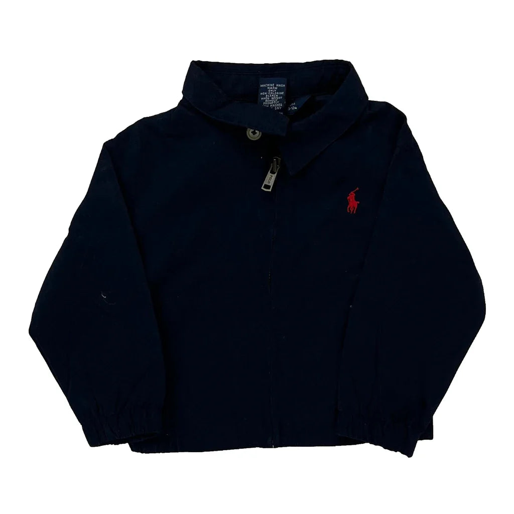 Age 3-12 Months Polo By Ralph Lauren Jacket - 3XS Navy Polyester Refurbished - Thrifted (note: this is a term often used to describe second- refurbished available on Cerqular