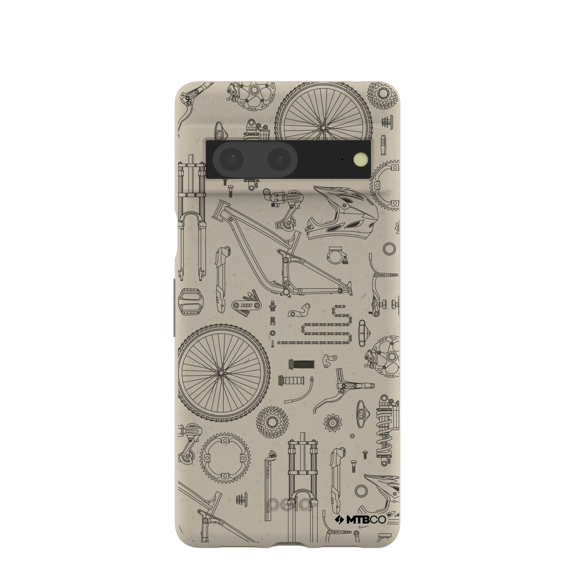 London Fog Changing Gears MTBCO Google Pixel 7 Case Refurbished - Pela Case refurbished available on Cerqular