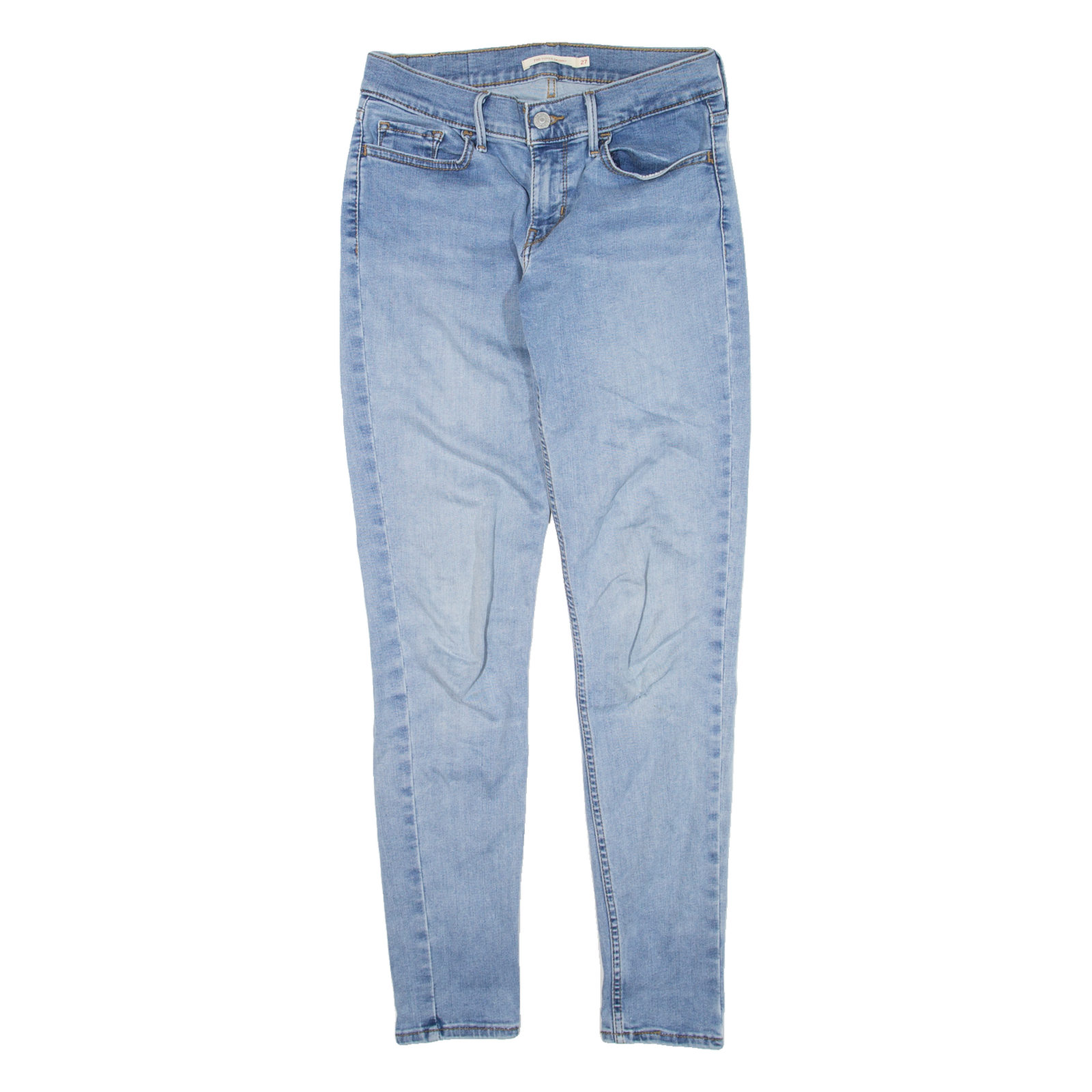 LEVI'S 710 Womens Jeans Blue Slim Skinny W27 L30 Refurbished - N/A refurbished available on Cerqular