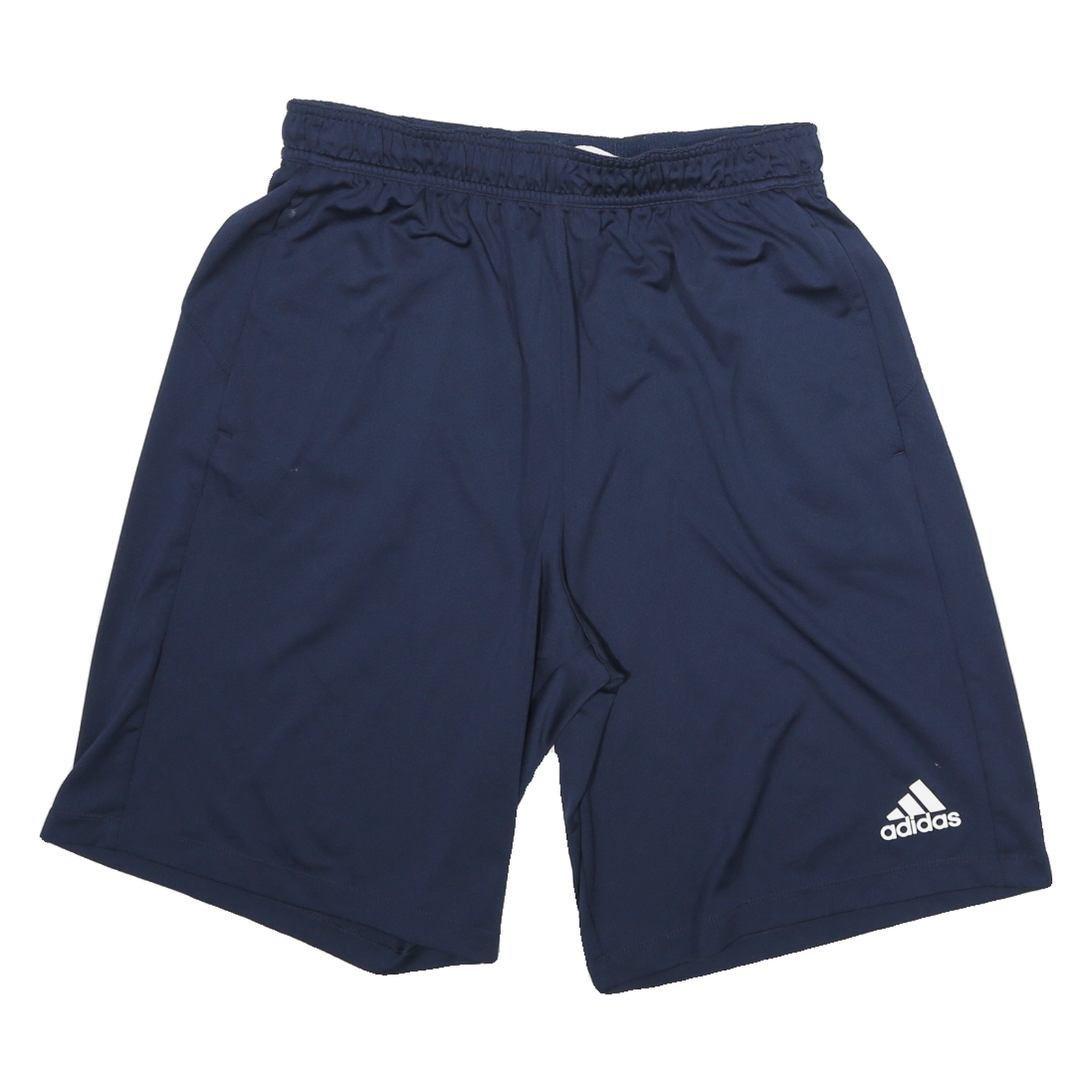 ADIDAS Mens Shorts Blue Casual M W28 Polyester Sports Gym Workout Refurbished - N/A refurbished available on Cerqular