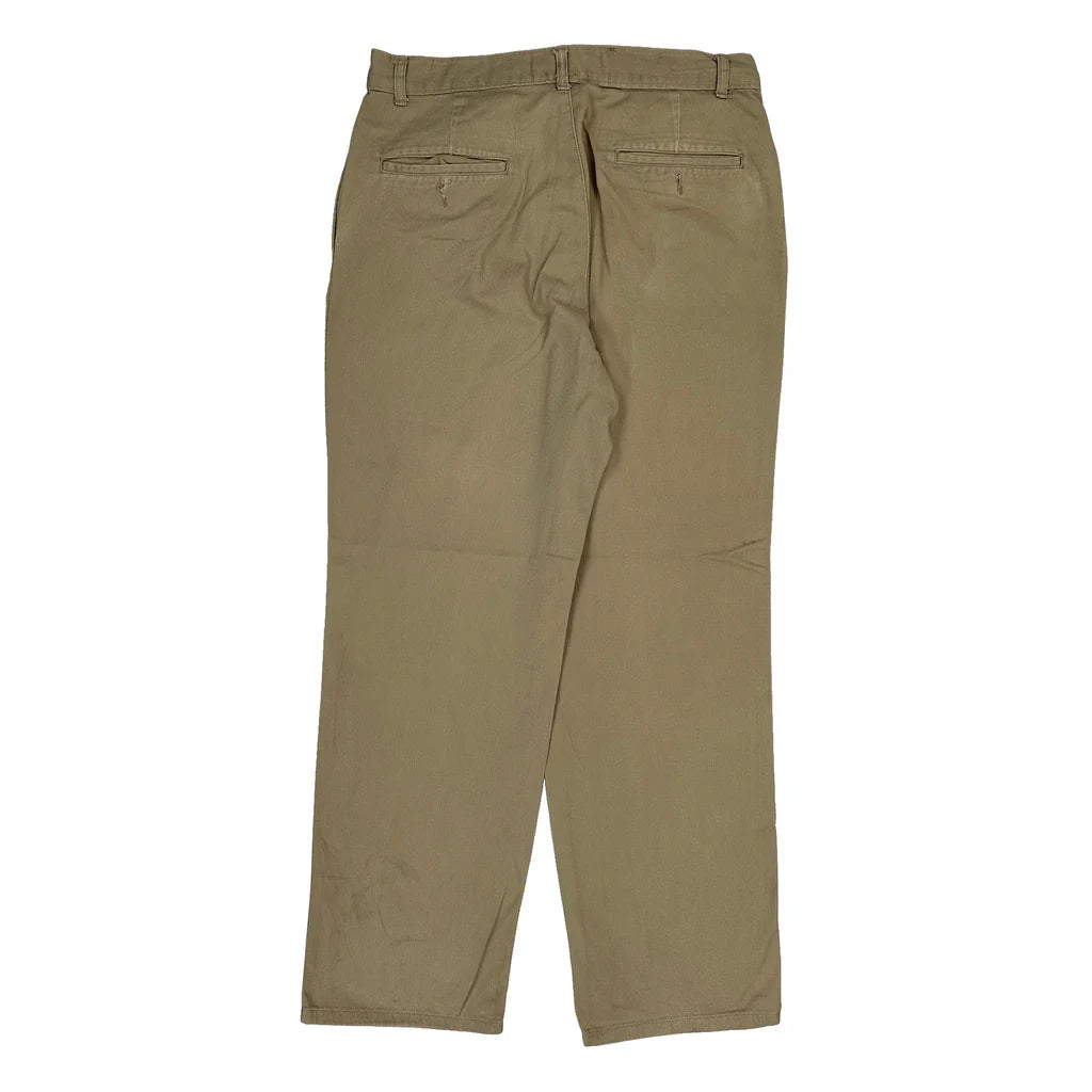 Polo By Ralph Lauren Chinos - 30W 30L Beige Cotton Refurbished - Thrifted (note: this is a term often used to describe second- refurbished available on Cerqular