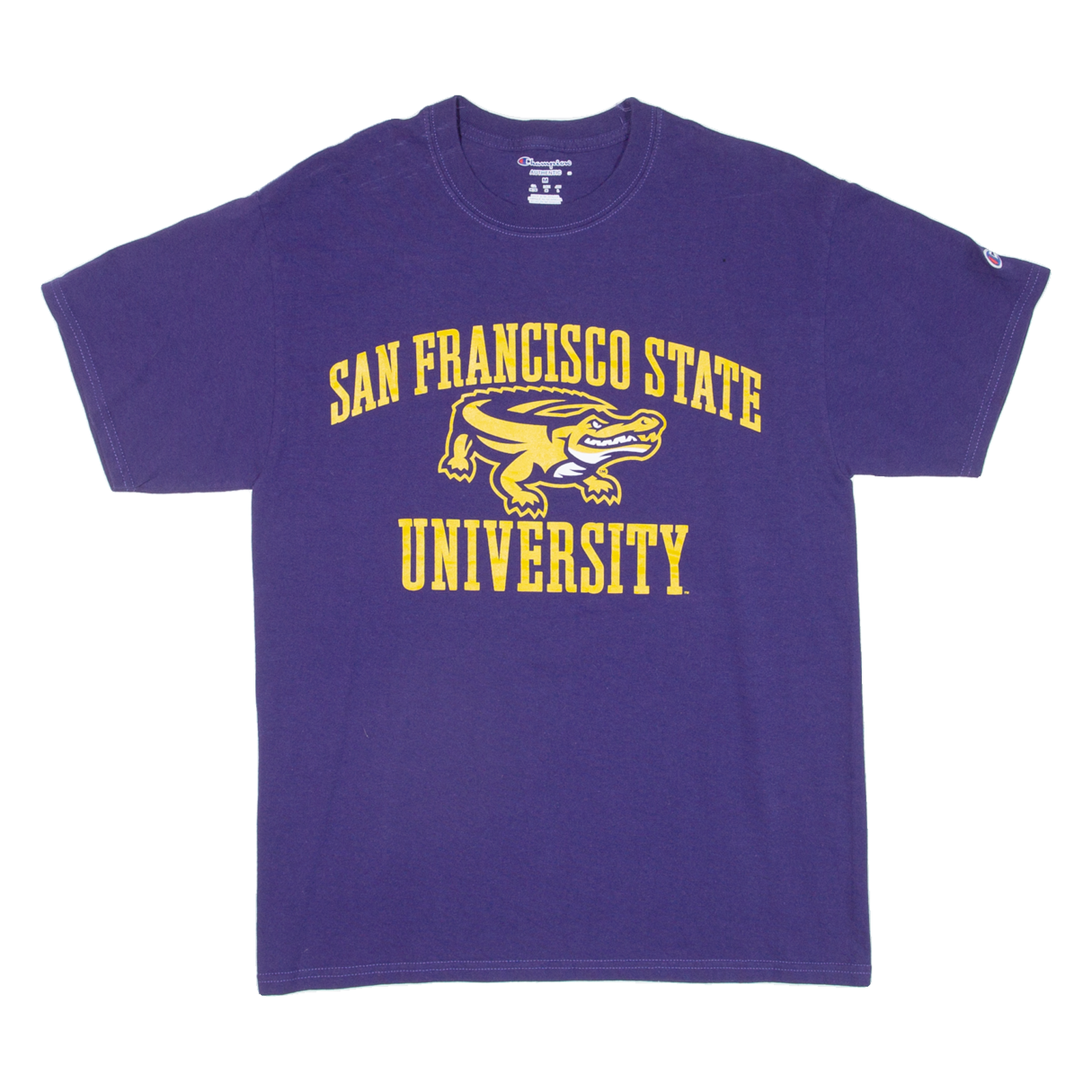 Buy CHAMPION San Francisco State University Mens T-Shirt Purple USA M Refurbished - $15.59 CHAMPION San Francisco State University Mens T-Shirt Purple USA M Refurbished - N/A refurbished available on Cerqular
