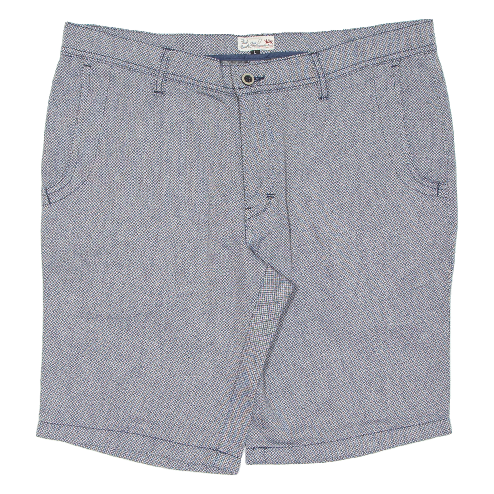 PAUL KEHL Mens Chino Shorts Grey L W34 Refurbished - N/A refurbished available on Cerqular