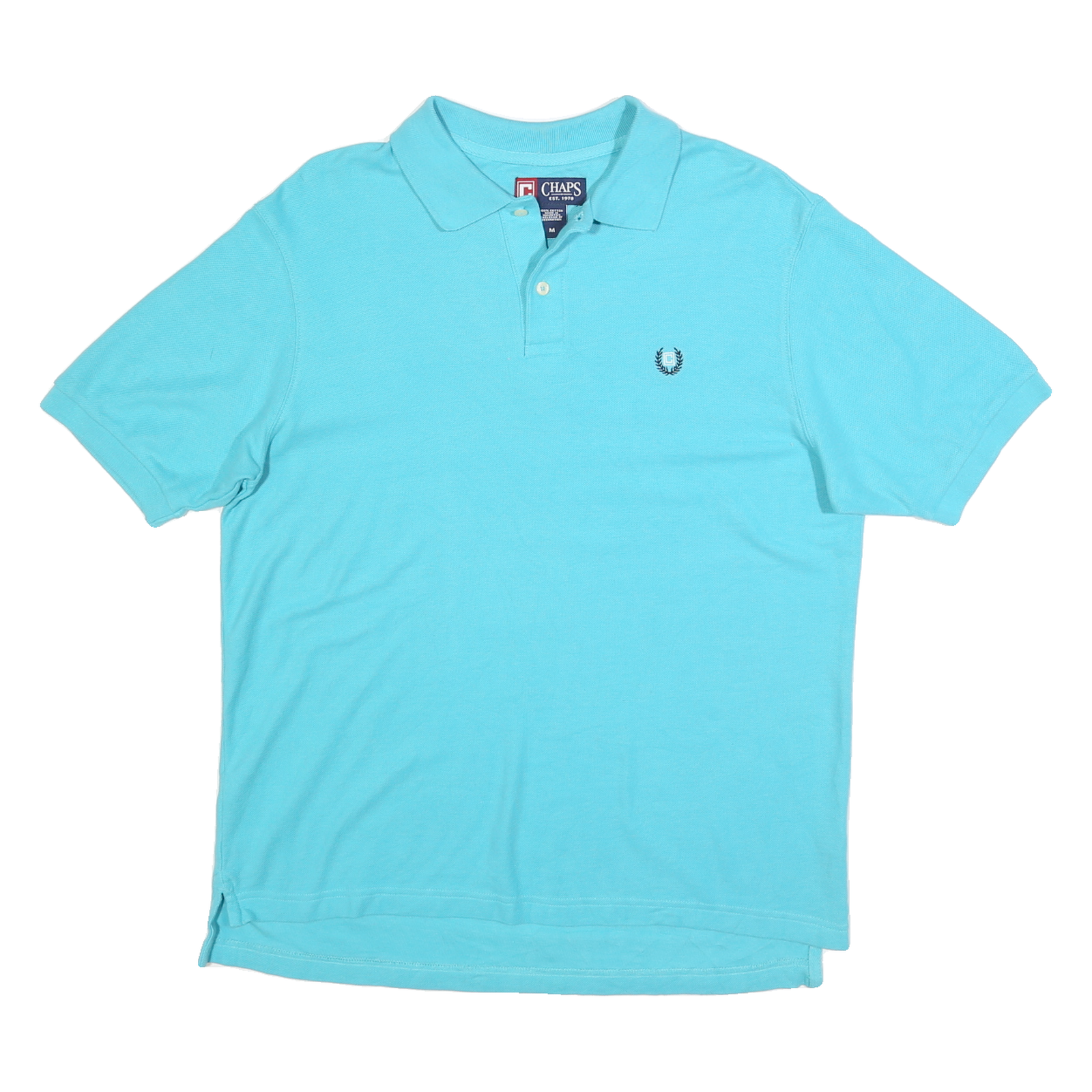 Buy CHAPS Mens Blue Short Sleeve Plain M Cotton Blend Polo Shirt Classic Logo Refurbished - $16.89 CHAPS Mens Blue Short Sleeve Plain M Cotton Blend Polo Shirt Classic Logo Refurbished - N/A refurbished available on Cerqular