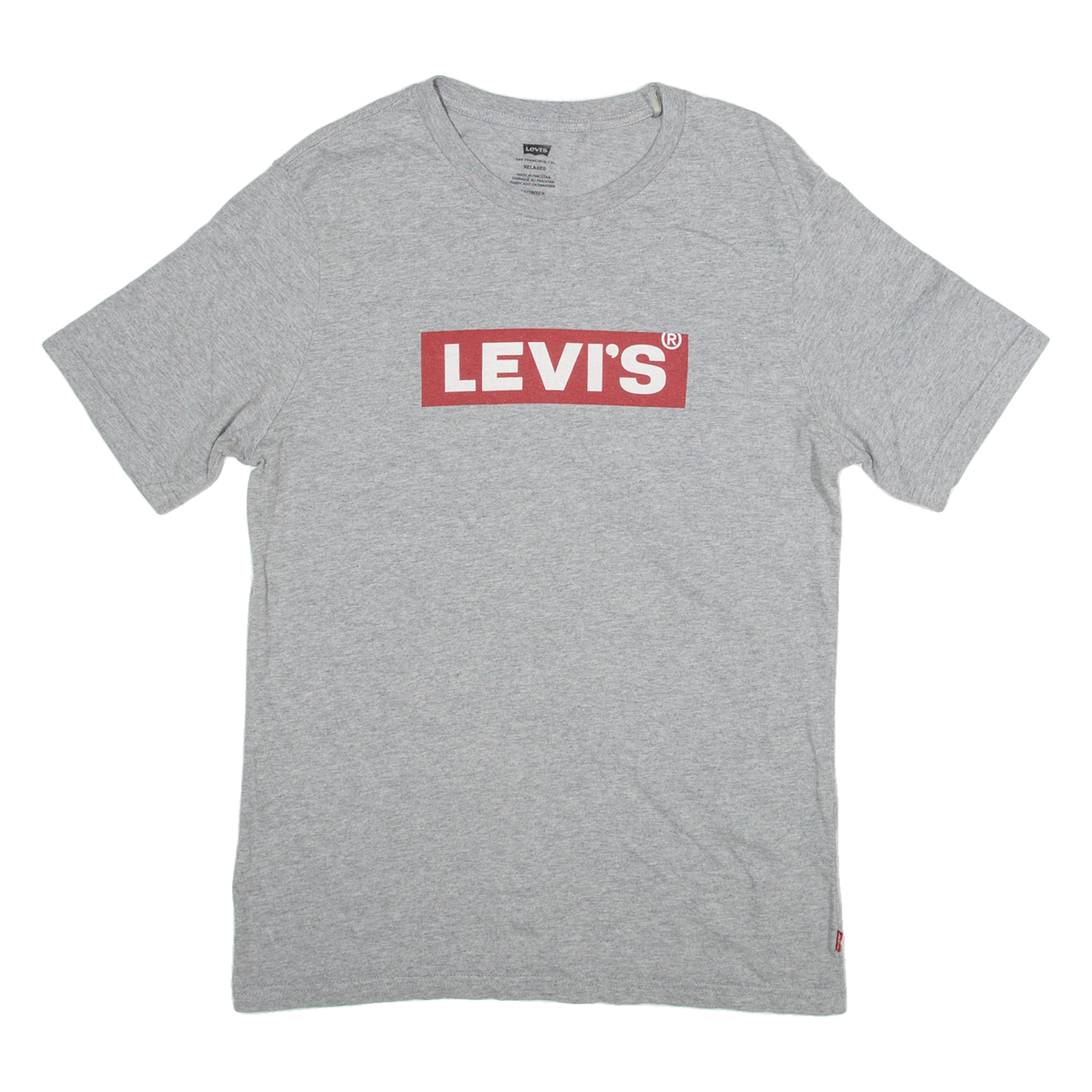 Buy LEVI'S Relaxed Fit Mens T-Shirt Grey S Refurbished - $15.59 LEVI'S Relaxed Fit Mens T-Shirt Grey S Refurbished - N/A refurbished available on Cerqular