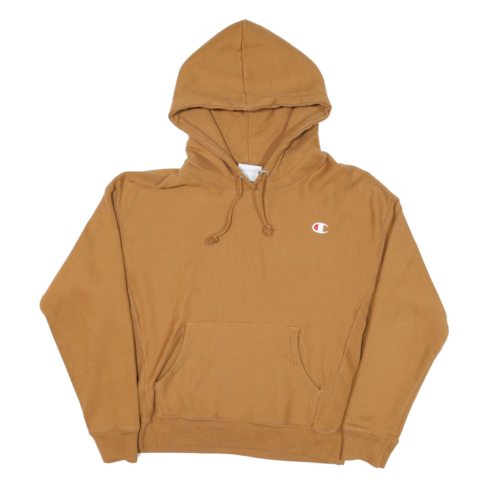 CHAMPION Womens Brown Pullover Hoodie L Classic Cotton Blend Casual Sweatshirt Refurbished - N/A refurbished available on Cerqular