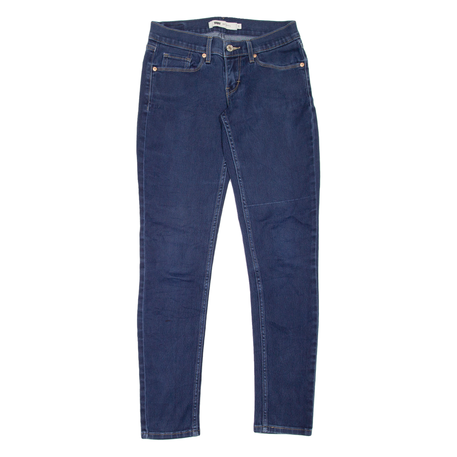 LEVI'S 524 Womens Jeans Blue Slim Skinny W26 L32 Refurbished - N/A refurbished available on Cerqular