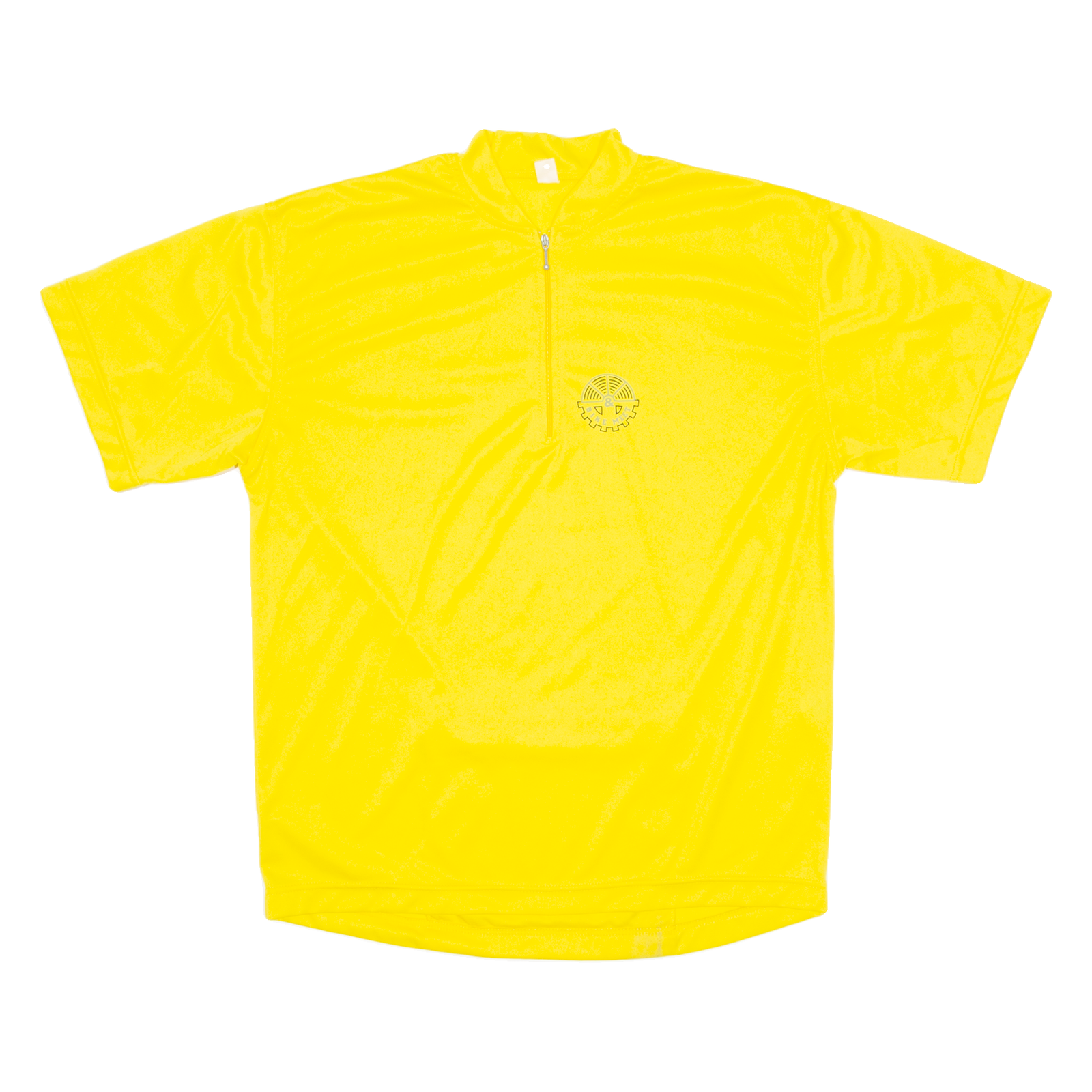BIKE MEET Cycling Mens Jersey Yellow 1/4 Zip XL Refurbished - N/A refurbished available on Cerqular