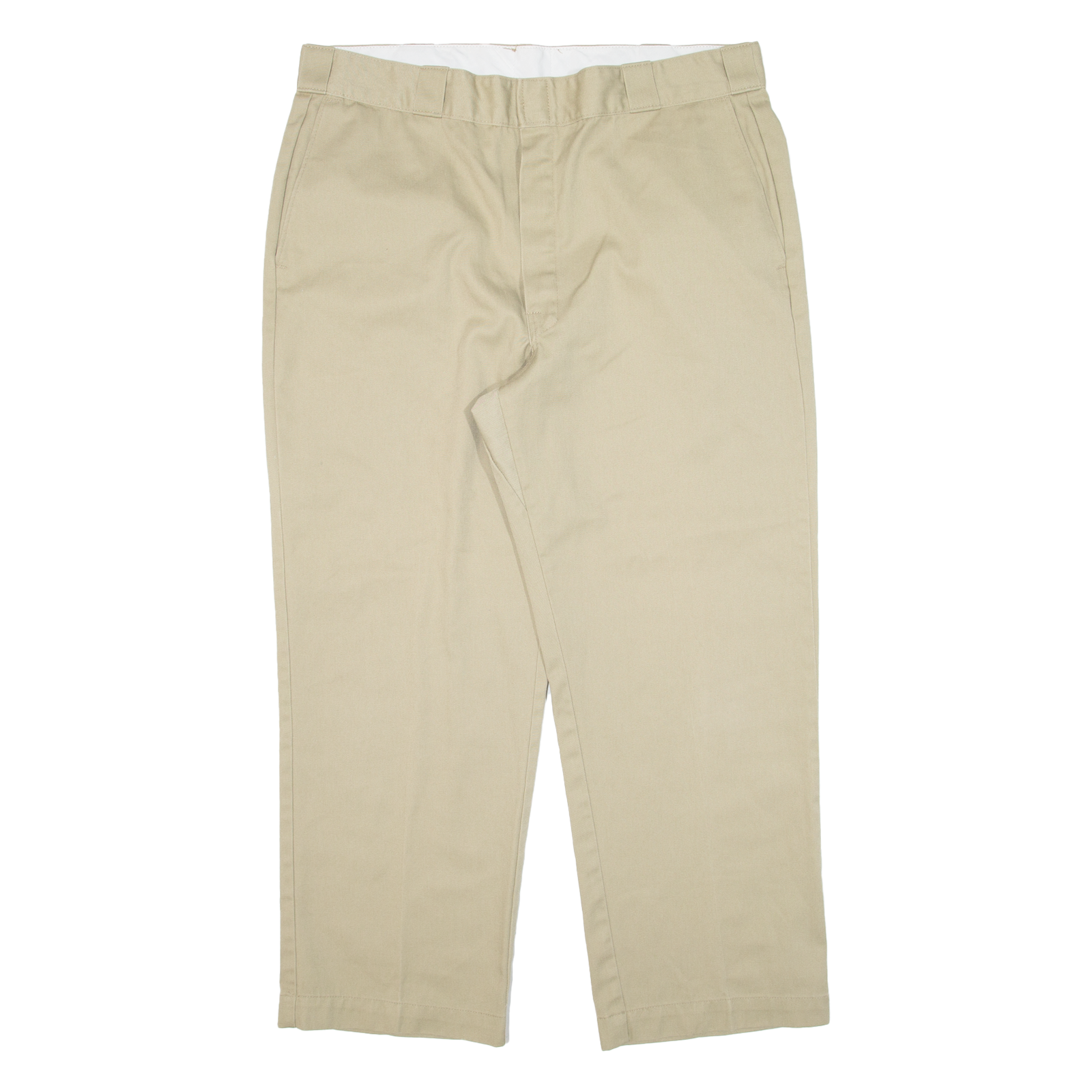 DICKIES Workwear Mens Trousers Beige Regular Straight W37 L27 Refurbished - N/A refurbished available on Cerqular