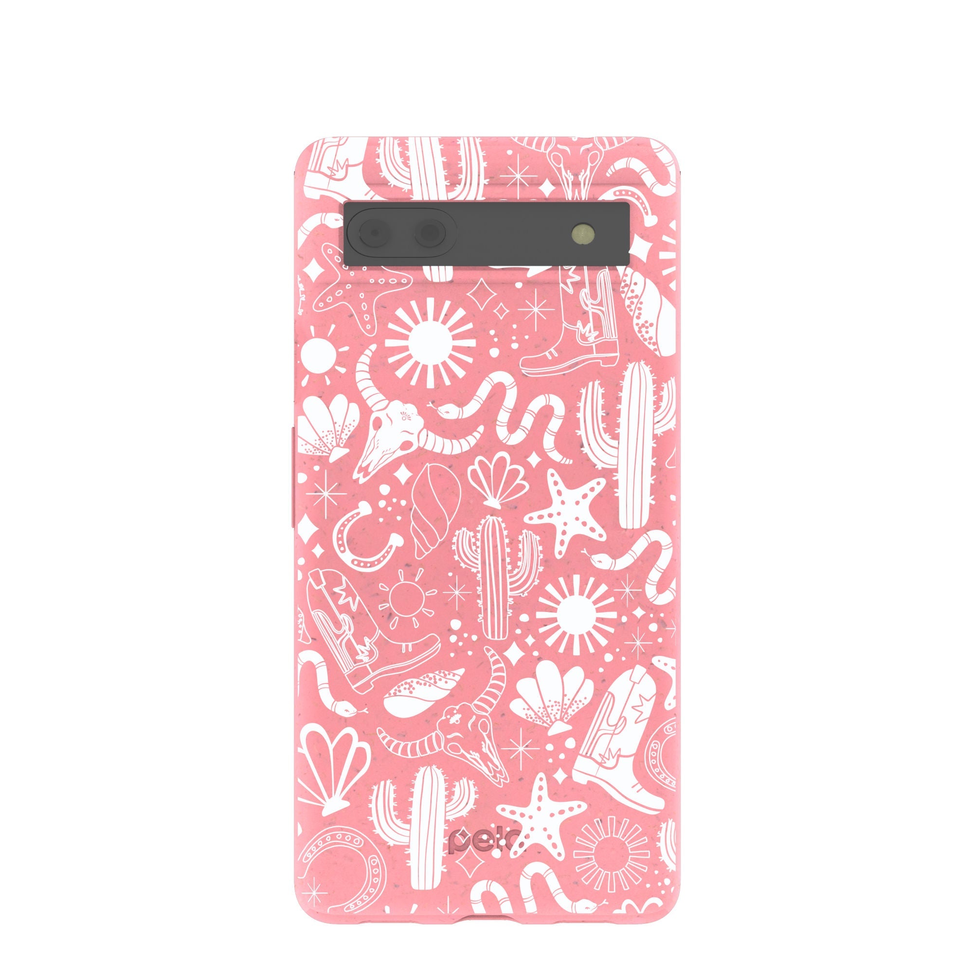 Buy Bubblegum Pink Coastal Rodeo Google Pixel 6a Case Refurbished - $65.00 Bubblegum Pink Coastal Rodeo Google Pixel 6a Case Refurbished - Pela Case refurbished available on Cerqular